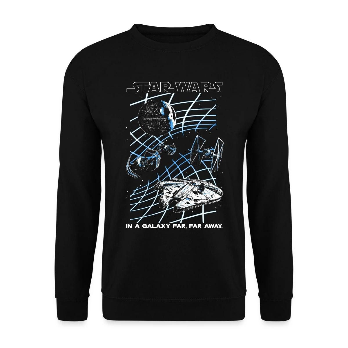 Spreadshirt Sweatshirt Star Wars In A Galaxy Far, Far Away Unisex Pullover (1-tlg)