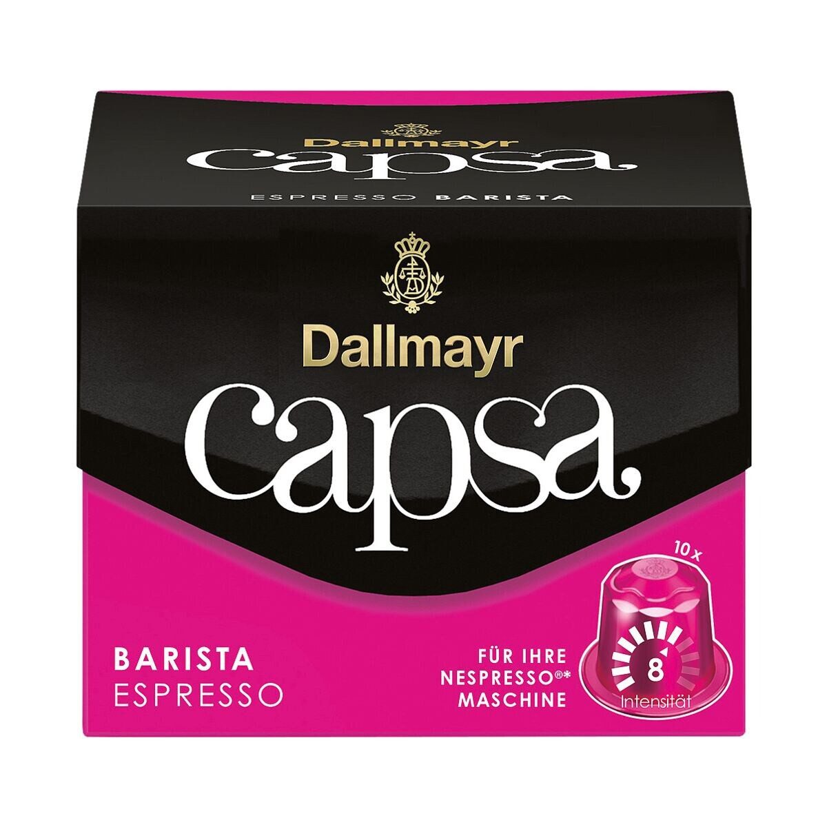 DALLMAYR Kaffee capsa Espresso Barista, 10 Kapseln