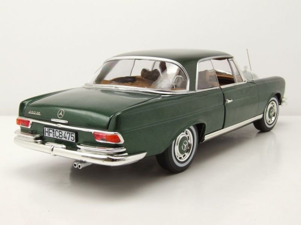 1:18 NOREV Mercedes 250 Se Coupé W111 Vert Métallisé 1969