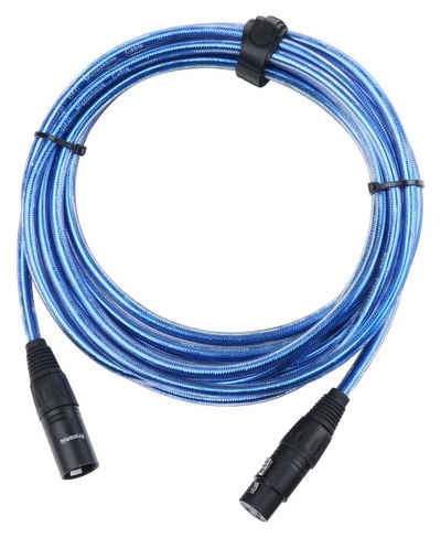 Pronomic XFXM-5 Mikrofonkabel 5 m Audio-Kabel, XLR, XLR (500 cm), Stecker handgelötet, säure- und ölfest, Spannzangen-Zugentlastung