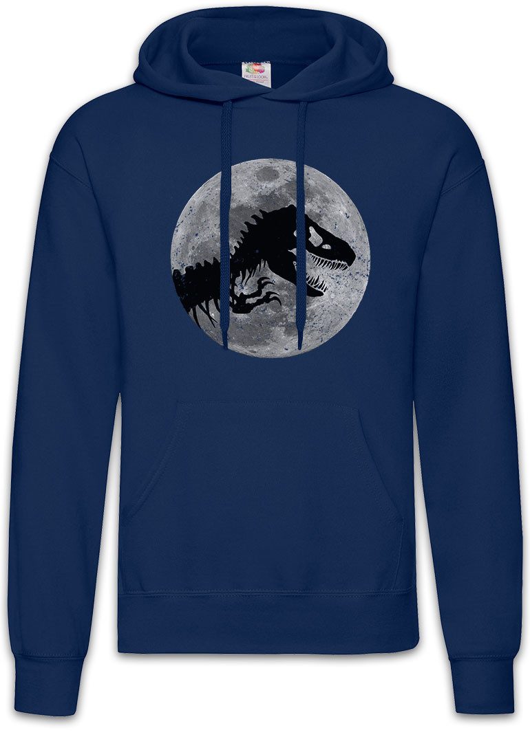 Hoodie T-Rex Moon Herren Hoodie Mond Skeleton Dinosaur Dinosaurier
