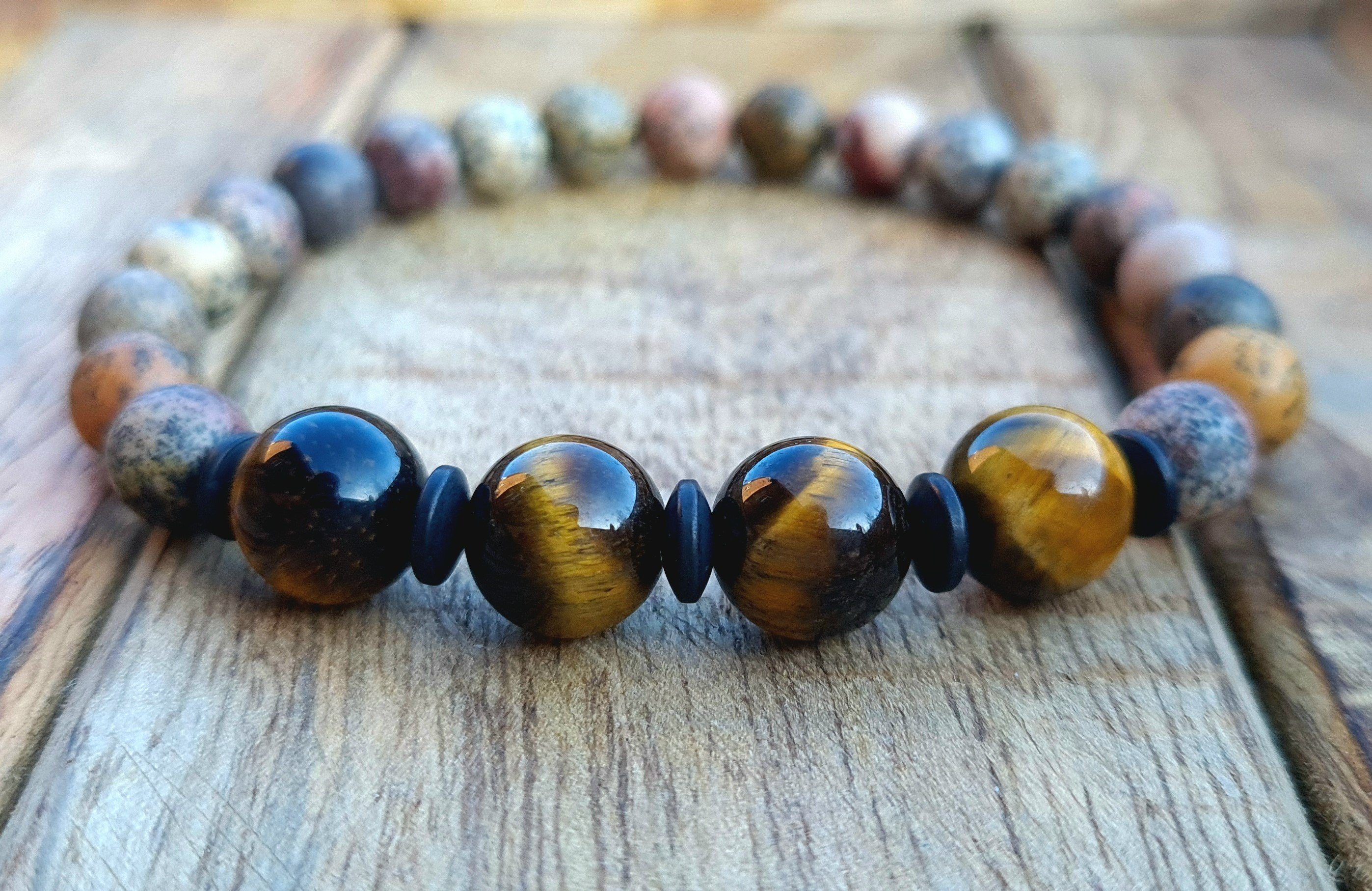 Armband Naturstein Perlenarmband