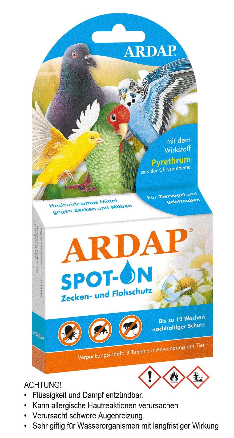 Ardap Insektenspray ARDAP Spot-On Zecken- und günstig online kaufen