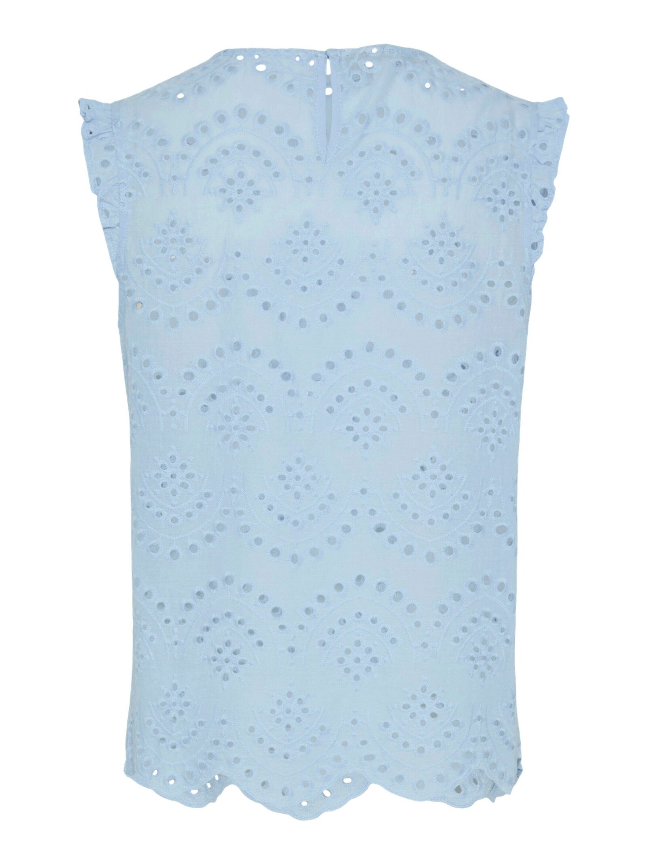 pieces Funktionsbluse VILDE (1-tlg) Lochmuster