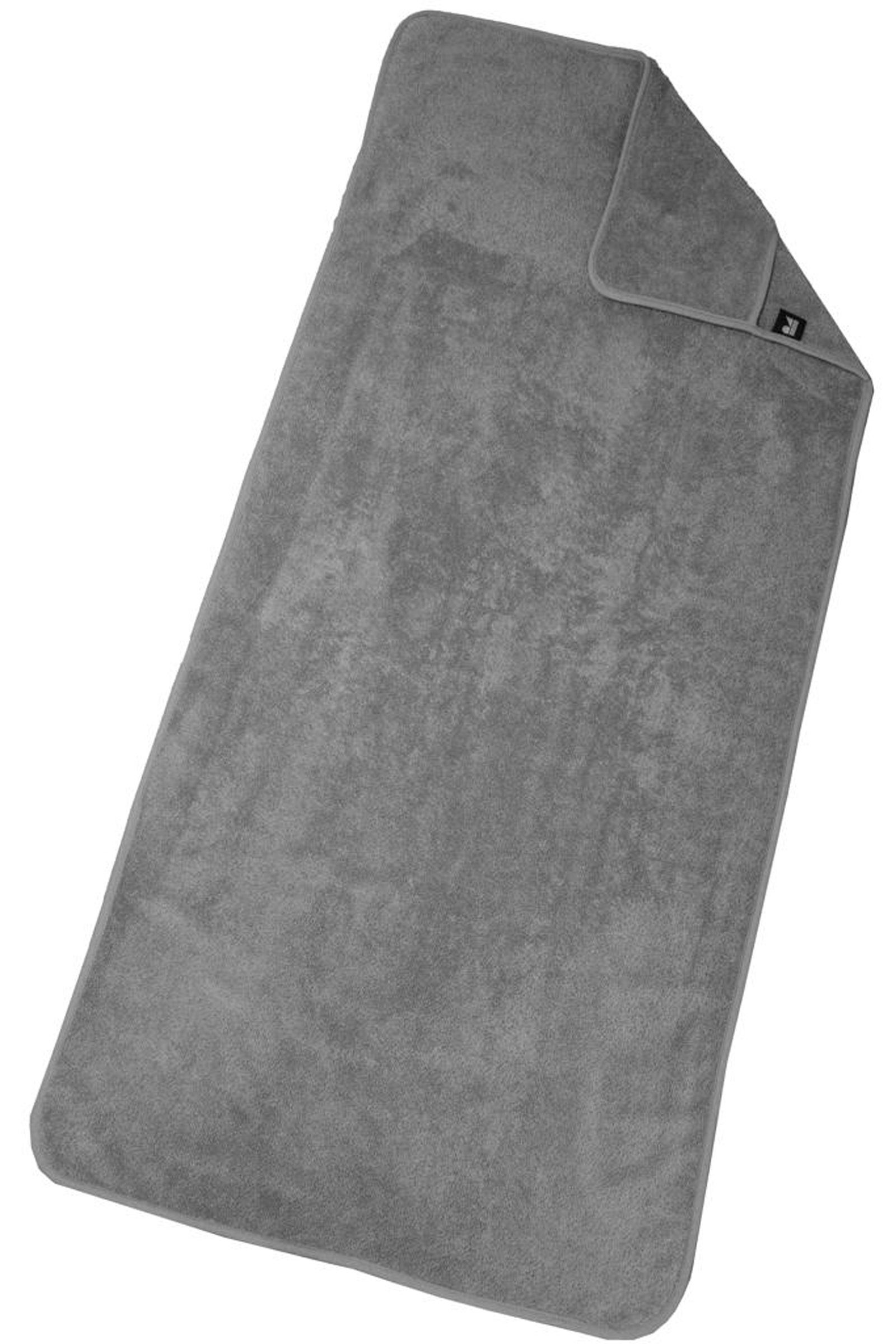 Rapp Badaustattung Sporthandtuch Fitnessauflage anthrazit, 100% Baumwolle (1-St), ca. 60x130 cm für Fitness und Sport anthrazit