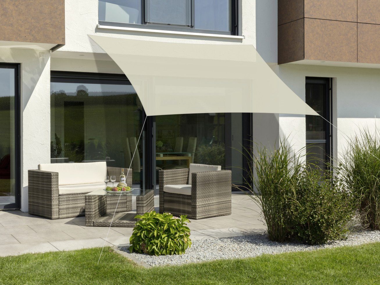 Schneider Schirme Sonnensegel Schneider Sonnensegel Teneriffa natur 360 x 250 cm