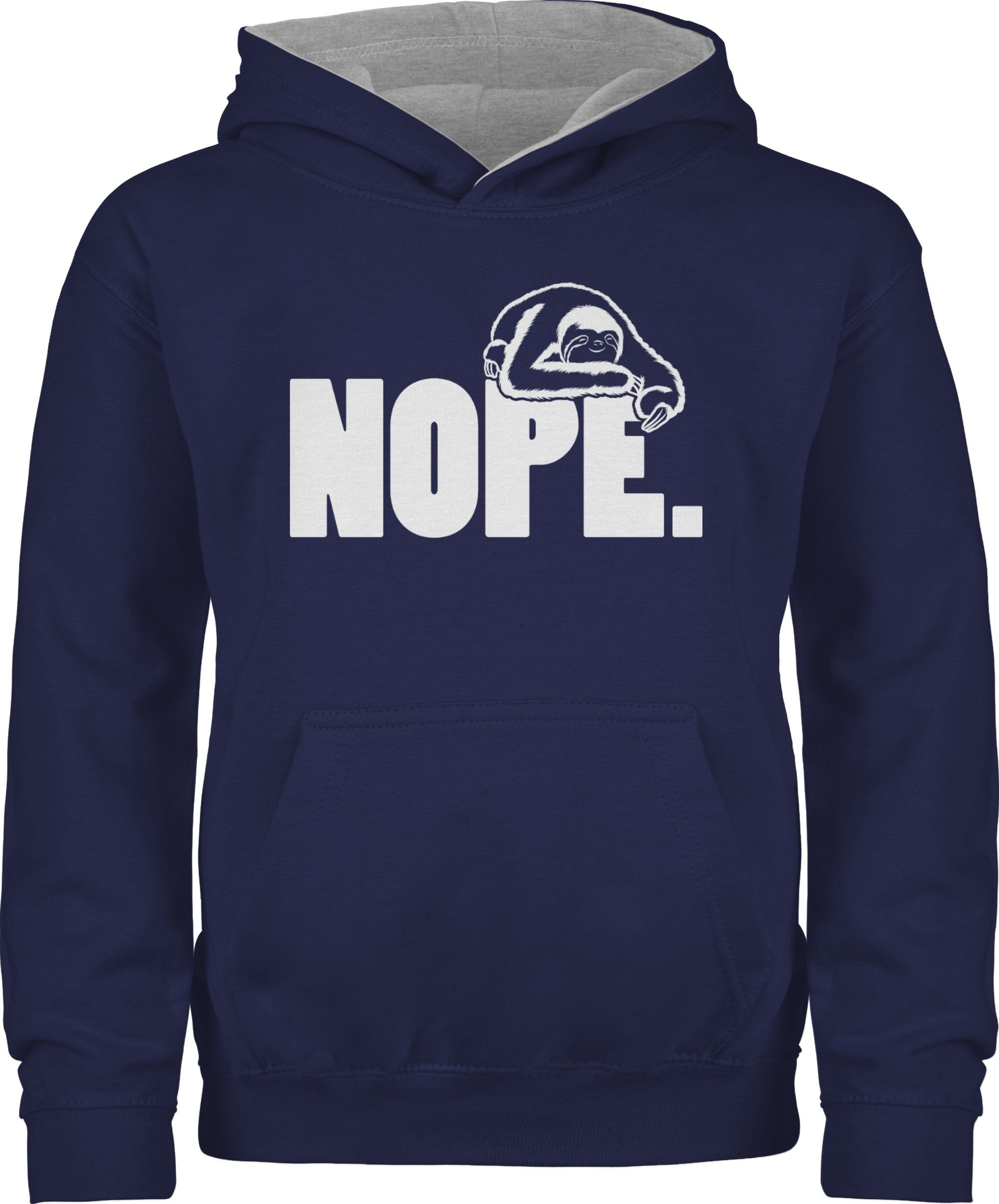 Hoodie Nope Faultier