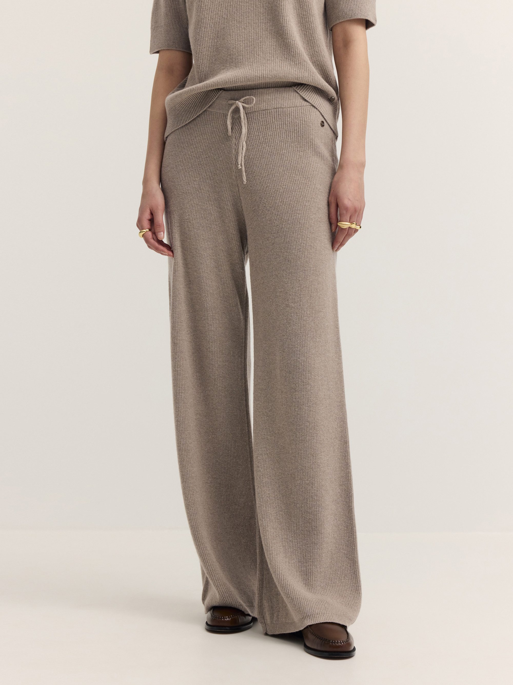 bugatti Stoffhose Modern Fit Modern Fit Wollmix Kaschmir Strick