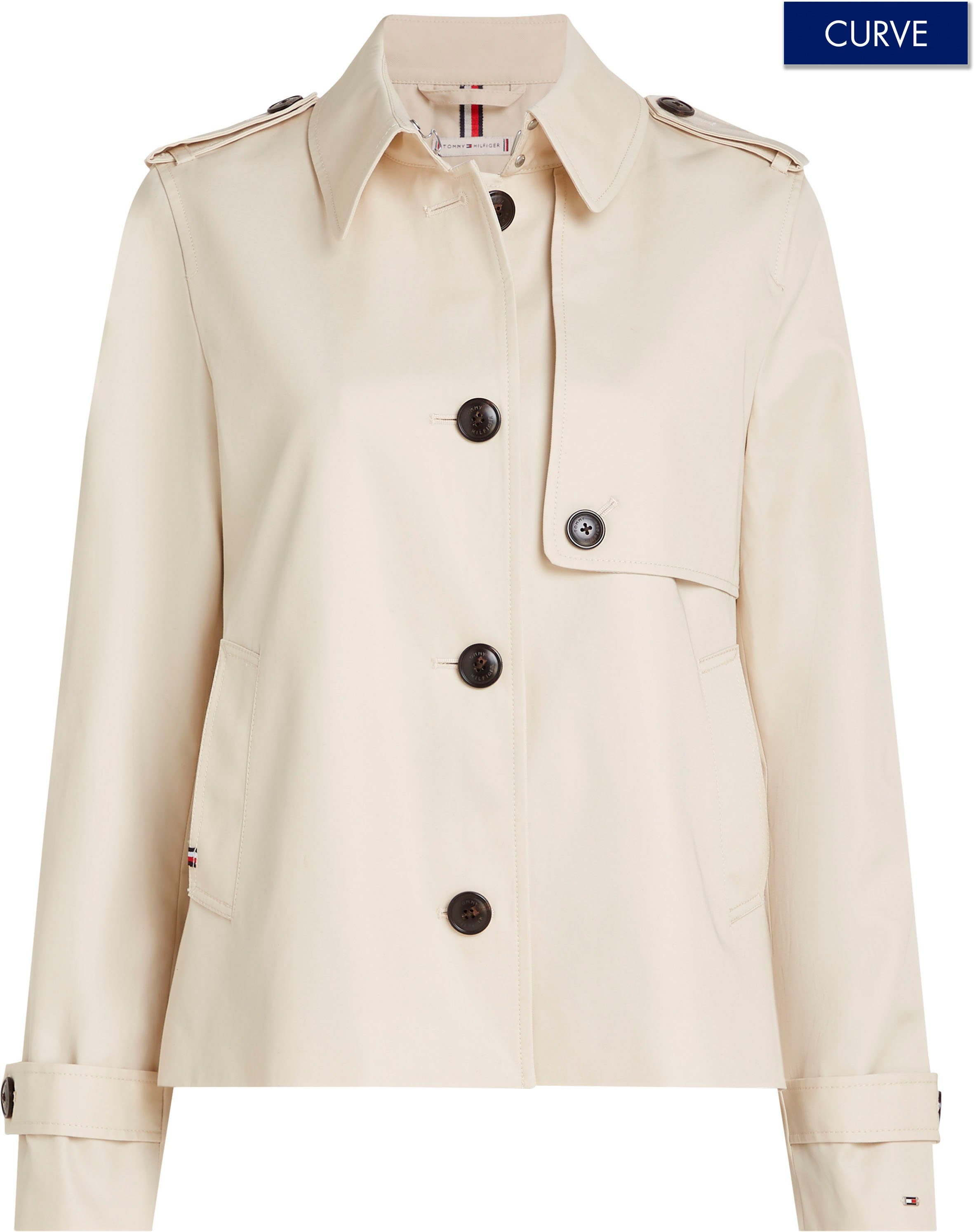 Tommy Hilfiger Curve Kurzjacke CRV COTTON günstig online kaufen