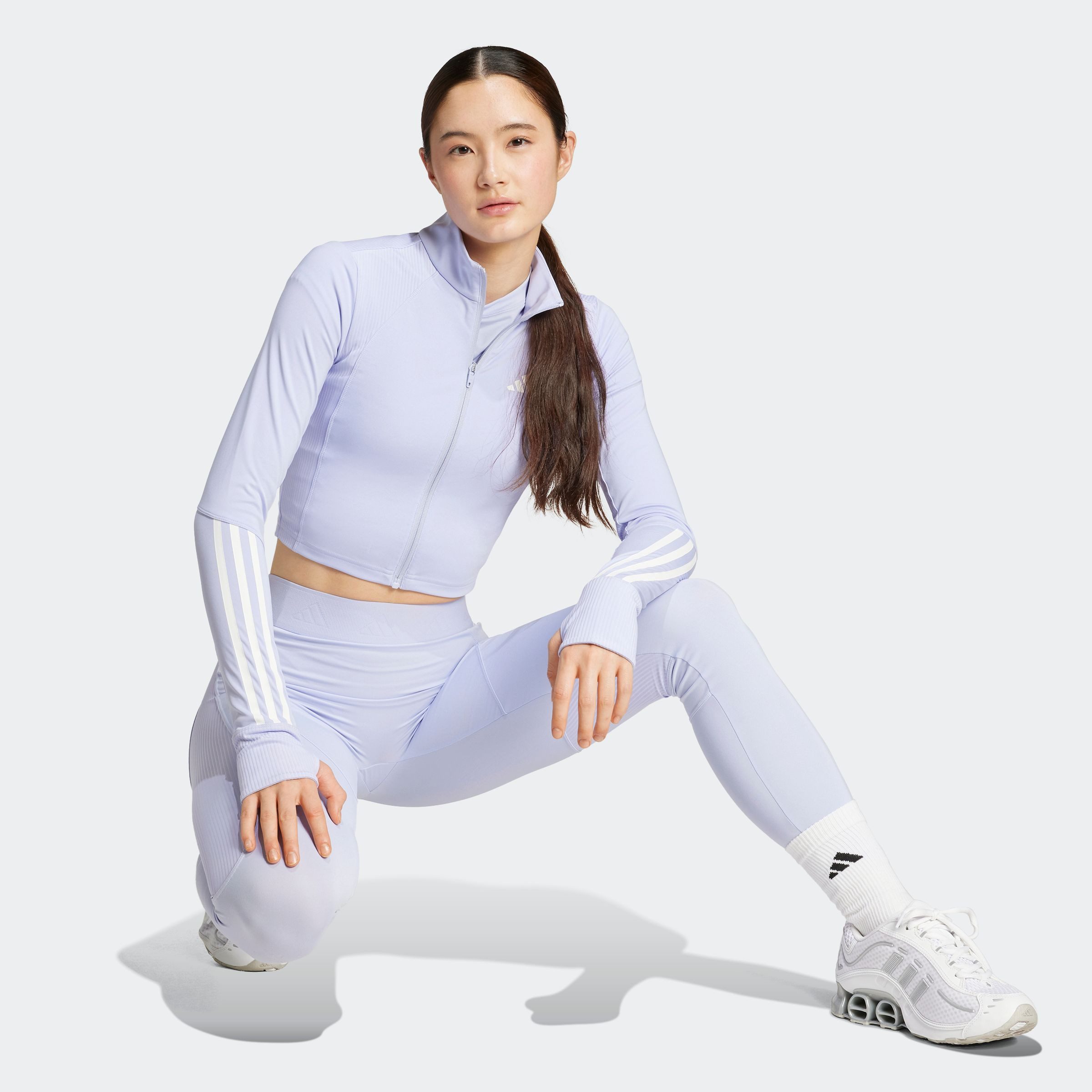 adidas Performance Trainingsjacke HYPERGLAM RIBBED