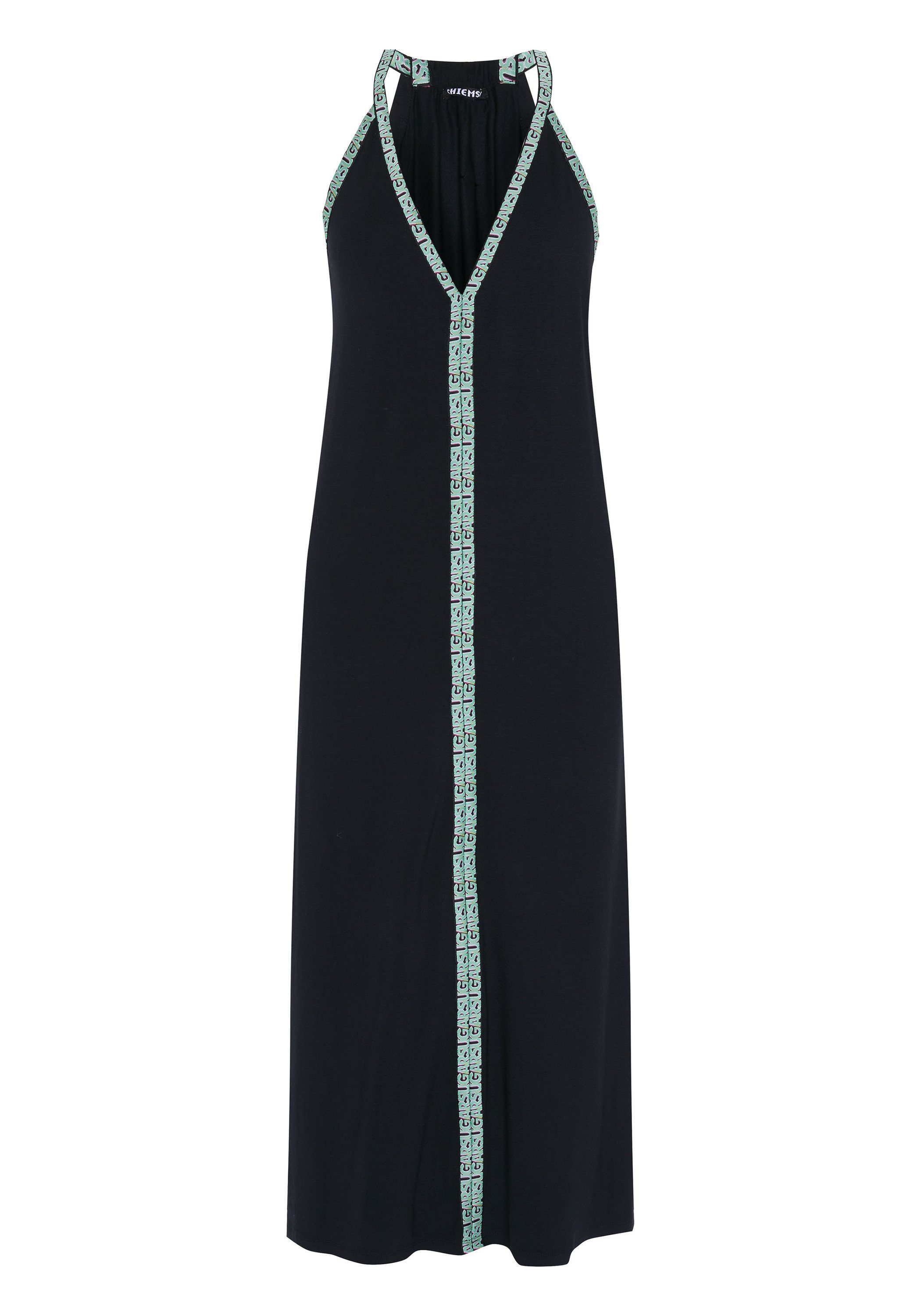 Chiemsee Maxikleid Kleid mit beschrifteten Streifen 1