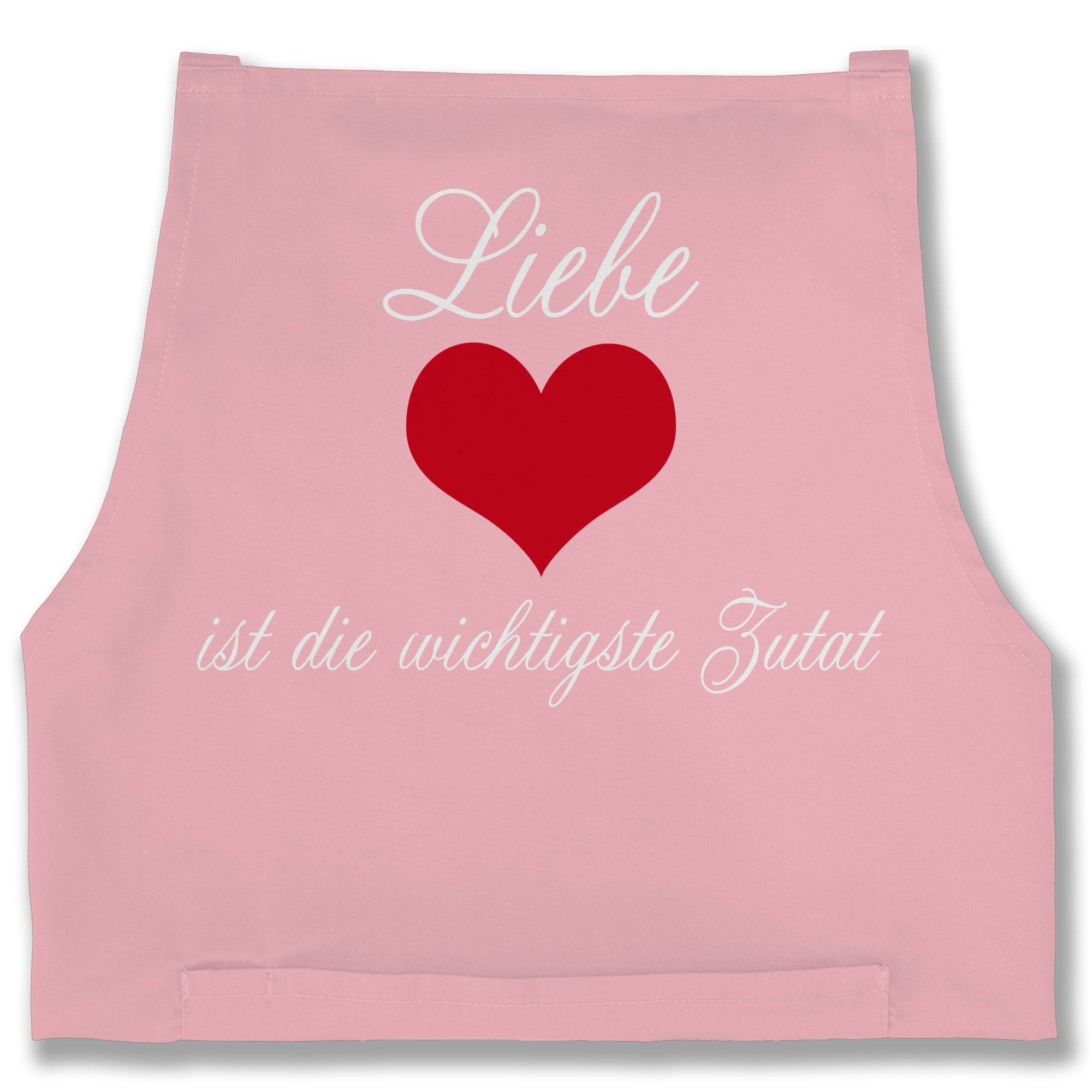 Shirtracer Kochschürze Liebe ist die wichtigste günstig online kaufen