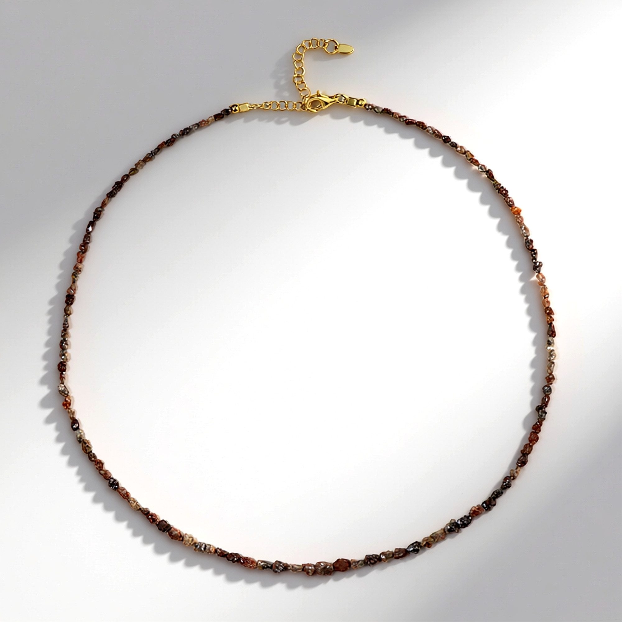 Cavill Silberkette Kupfer-Diamant-Vergoldete Silber-Halskette (1-tlg)