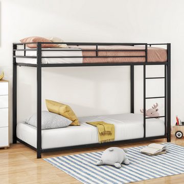 WISHDOR Etagenbett Kinderbetten Eisenbetten, Eisenetagenbetten in klassischer Form (90*200 cm Funktionsbett Bett), ohne Matratze