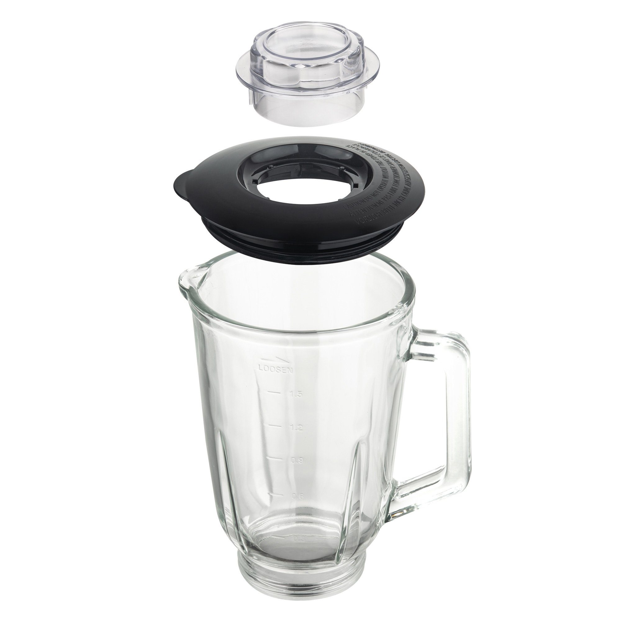 Blender mit TurboTronic Maker Funktion Glas by Smoothie Crush - 1,5L Glasbehälter, Ice Milchshaker W, Rot BG6 Mixer 1400 Watt Z-Line Standmixer 1400