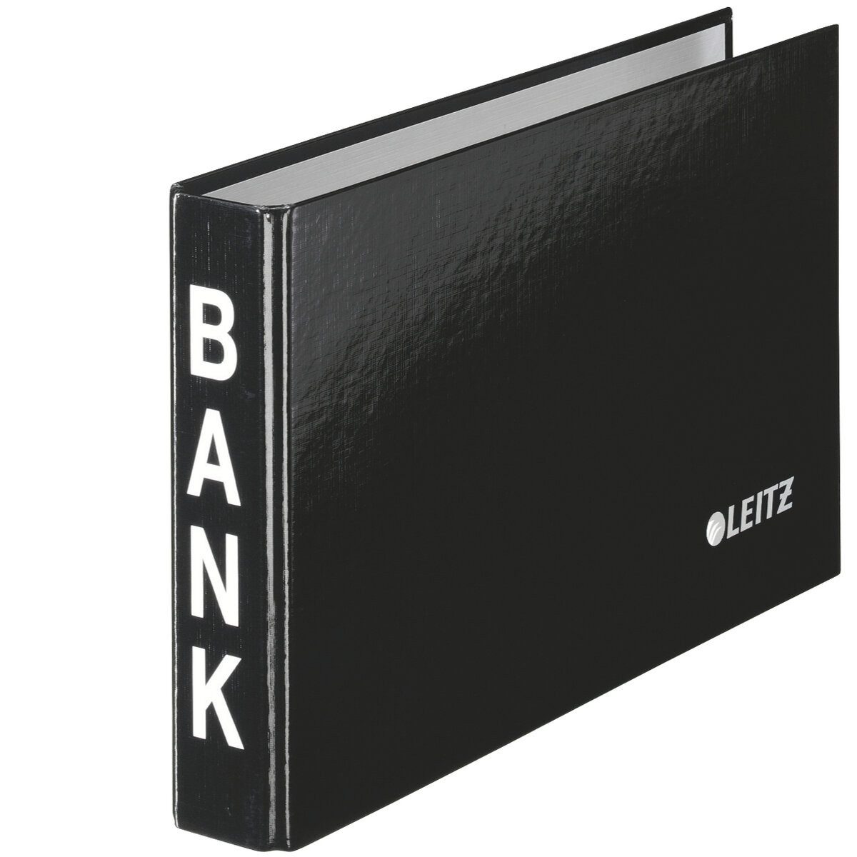 LEITZ Aktenordner Bankordner 233x144x35mm schwarz (6 Stück)