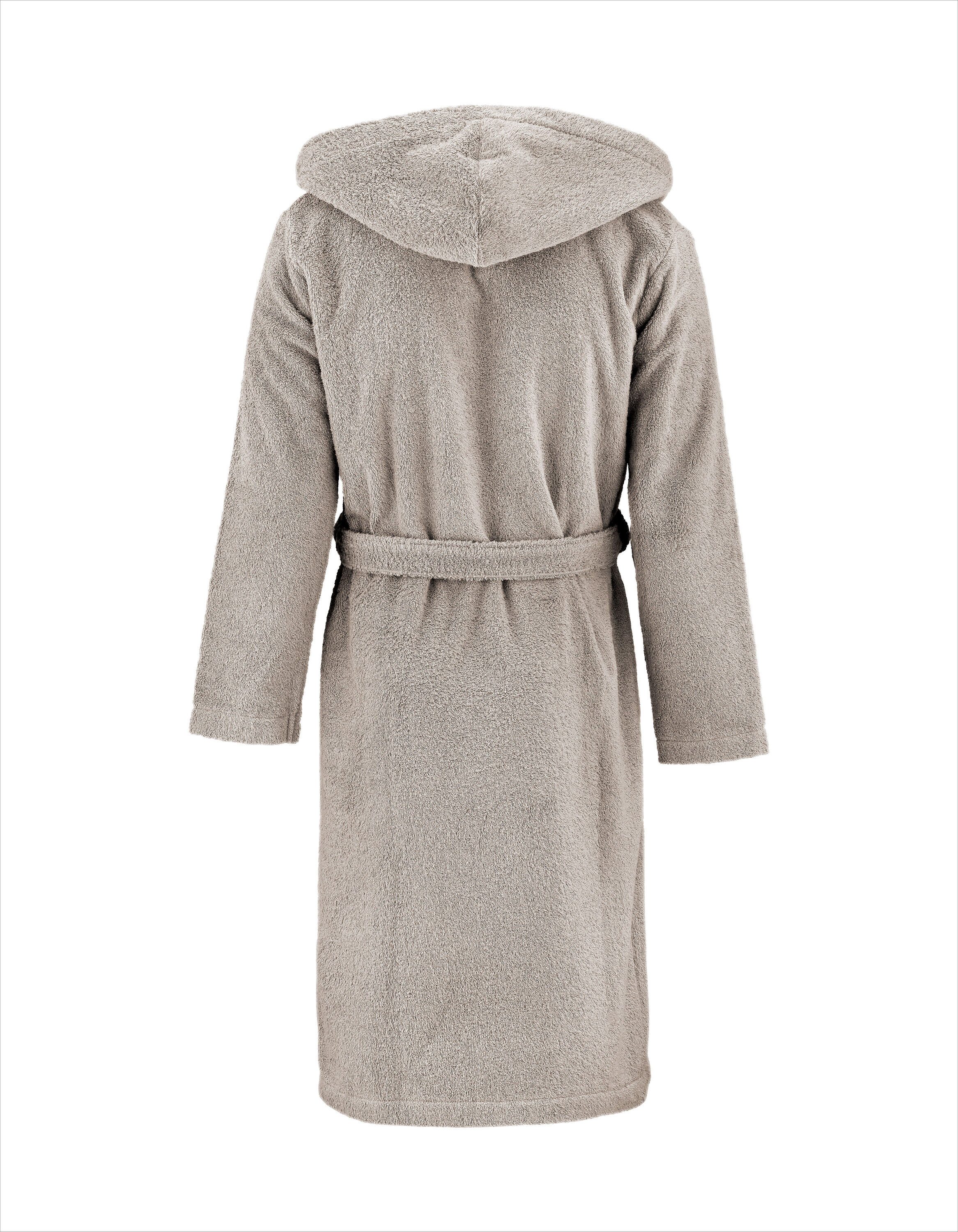 Herzbach Home Bademantel, knieumspielend, Baumwollmischung, mit Kapuze, Sch günstig online kaufen