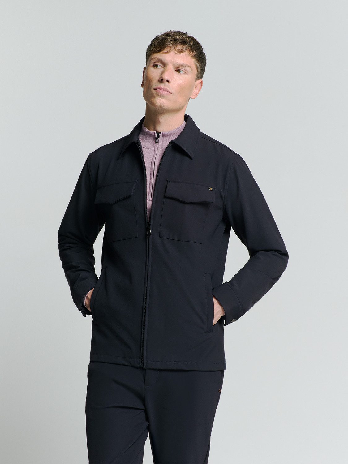 NO EXCESS Langarmhemd No Excess Sedoc günstig online kaufen