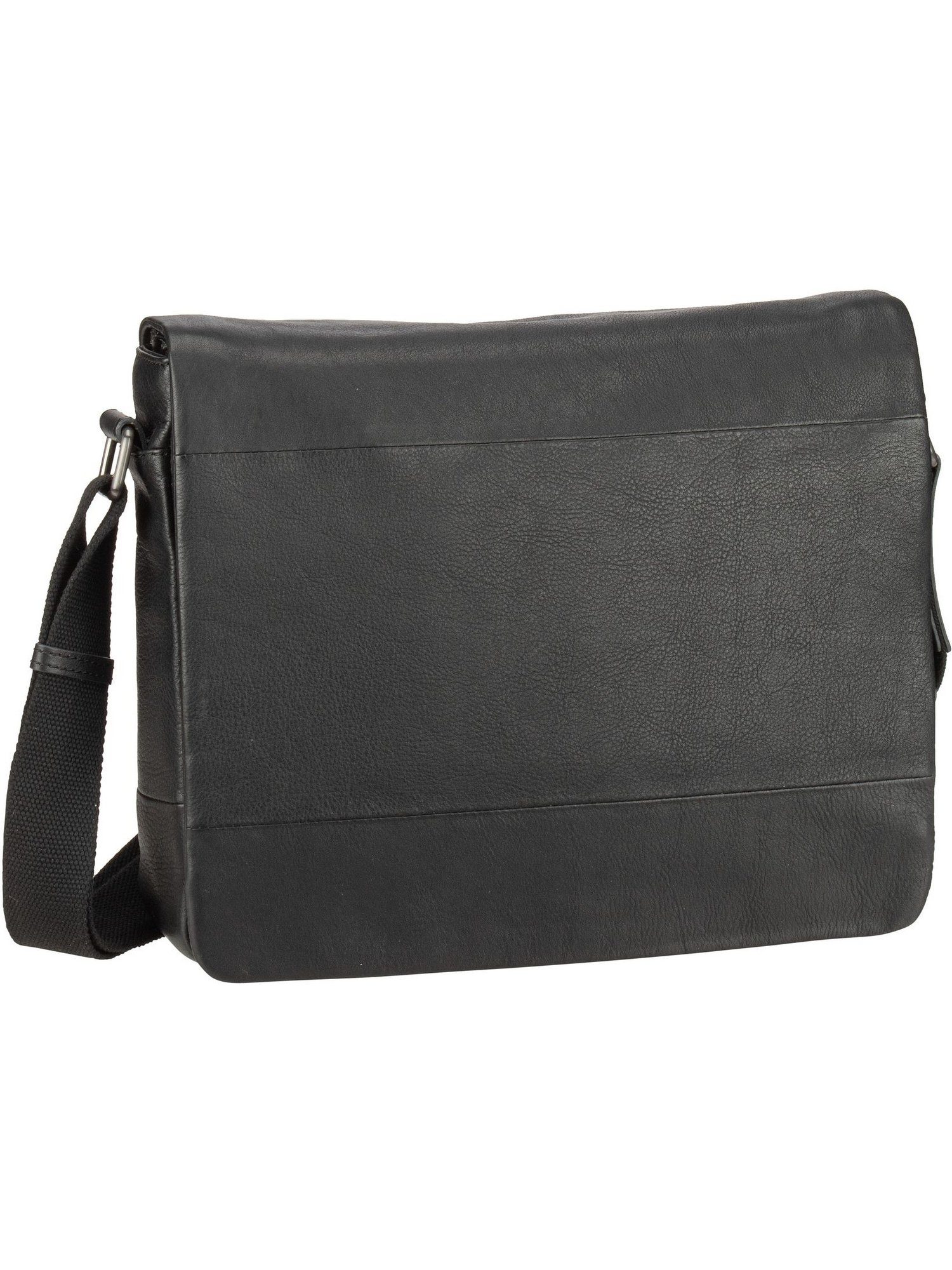 Leonhard Heyden Umhängetasche Hamburg 7076, Messenger Bag Schwarz