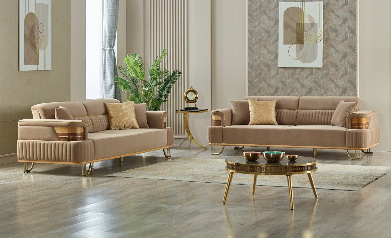 Villa Möbel Polstergarnitur Braga, (Set, 2-tlg), günstig online kaufen