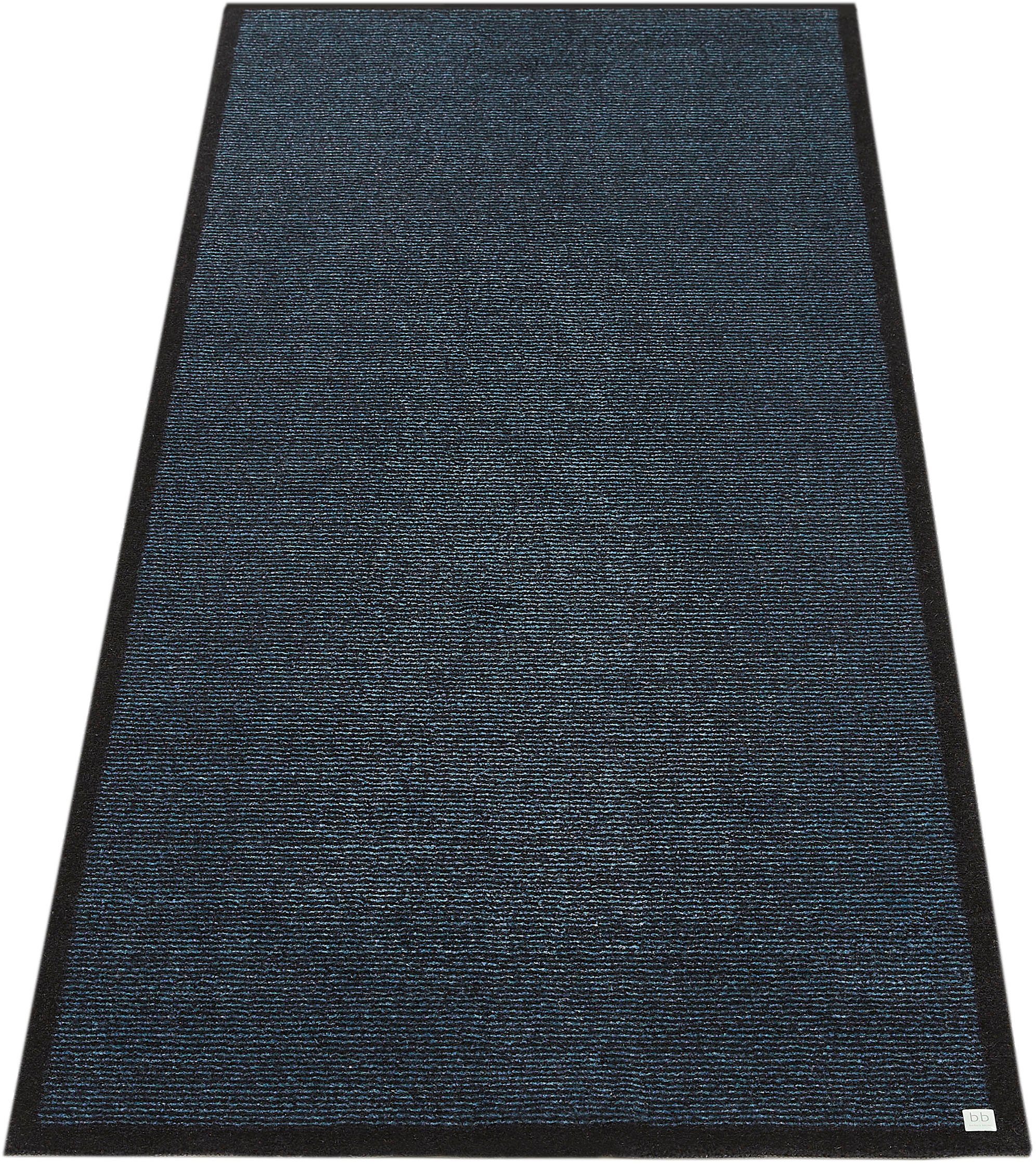 Barbara Becker Fußmatte Gentle Schmutzfangmatte & Läufer, Made in Belgium, rechteckig, Höhe: 7 mm, Schmutzfangteppich, Schmutzmatte, dezentes Streifen Design, waschbar