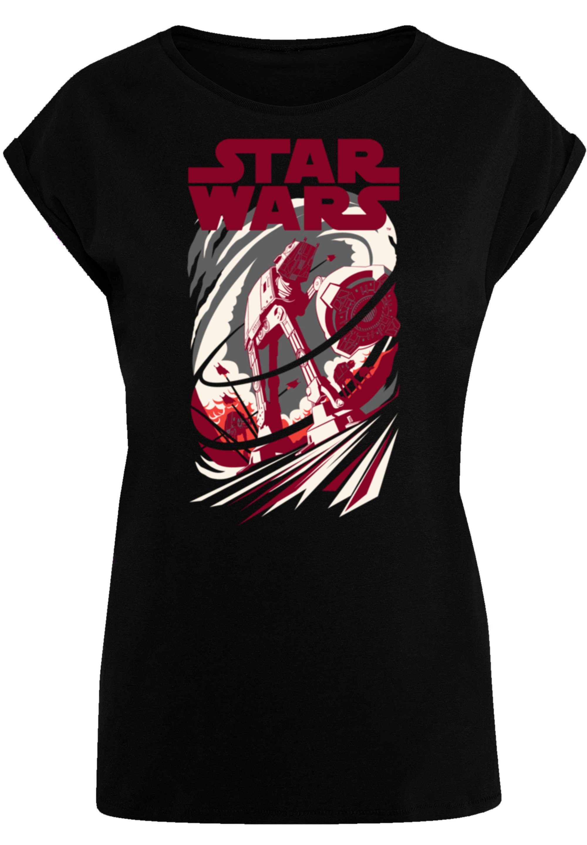 Qualität Premium F4NT4STIC T-Shirt Wars schwarz Star Turmoil