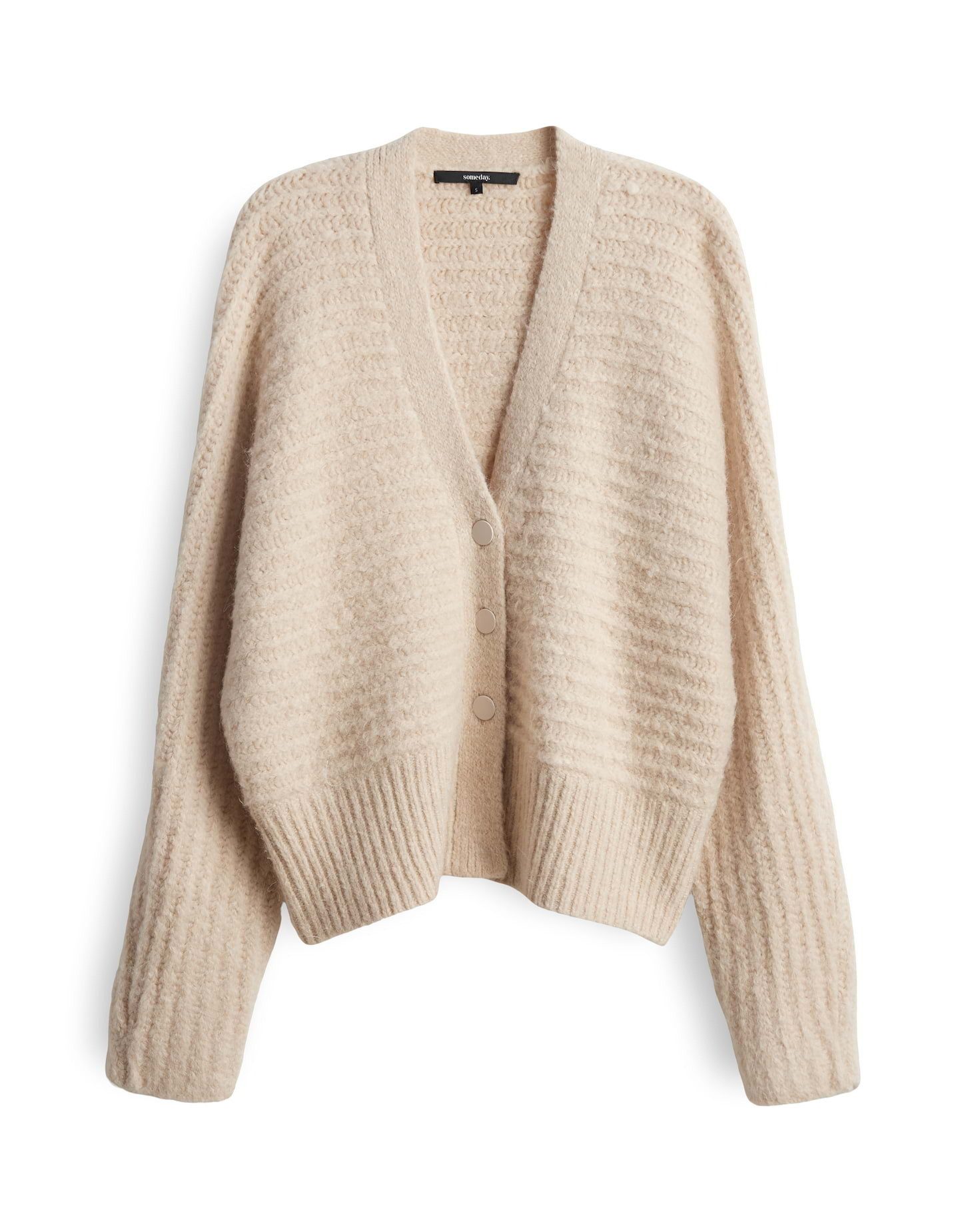 someday Cardigan TAMAIA Regular mit Querrippe Strickcardigan mit Querrippe, günstig online kaufen
