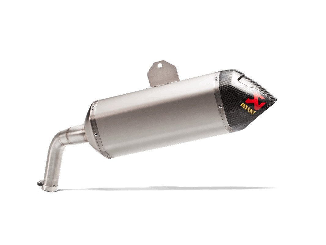 AKRAPOVIC Auspuff-Flexrohr Slip-On Line Titanium Endschalldämpfer