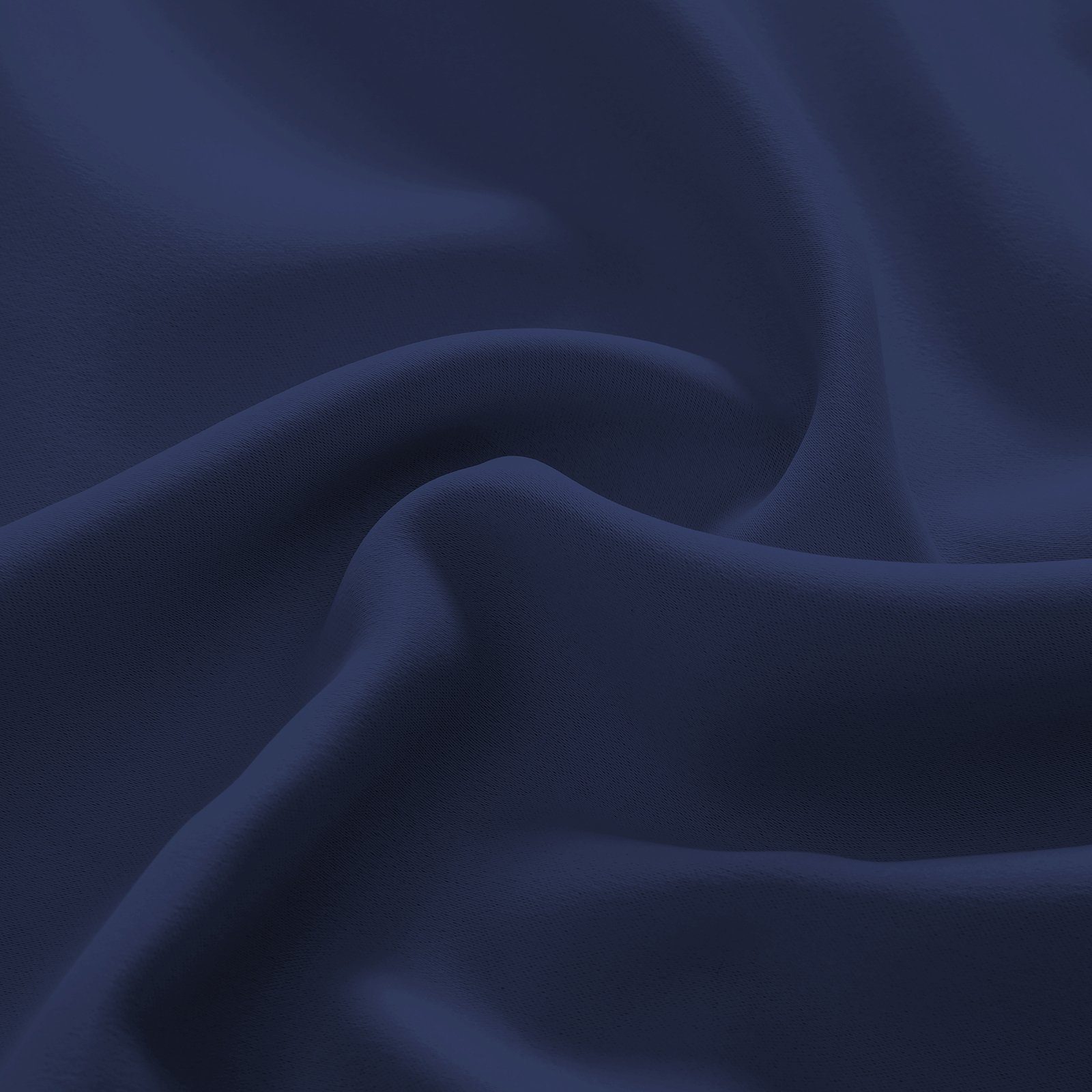 Marineblau Vorhänge, Rosnek, Kurze blickdicht, Vorhang H×B: Ösen, hochpräzise, St), 61×85;76×85;91×85 (2 für Küchenfenster,