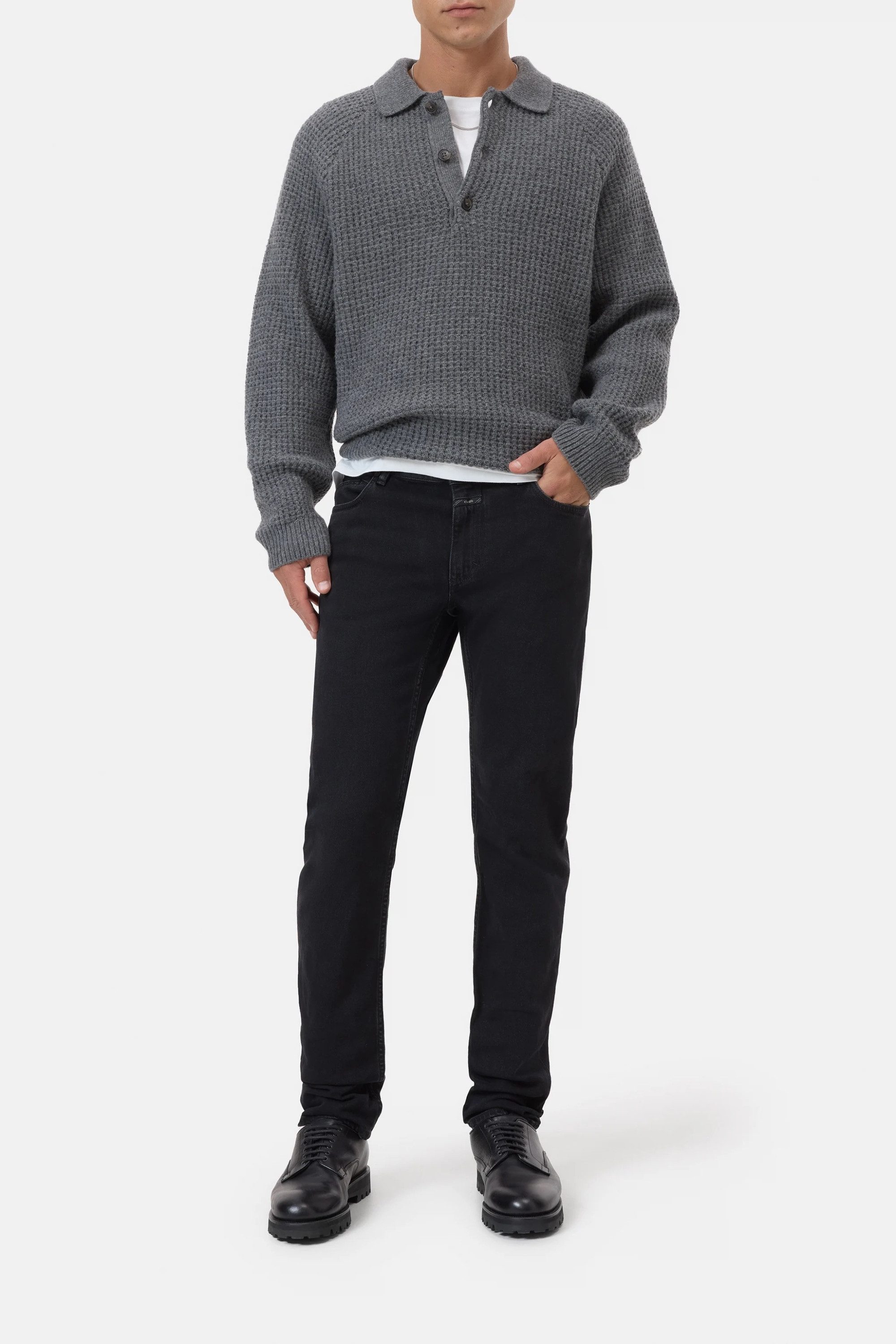 CLOSED Stoffhose unity slim