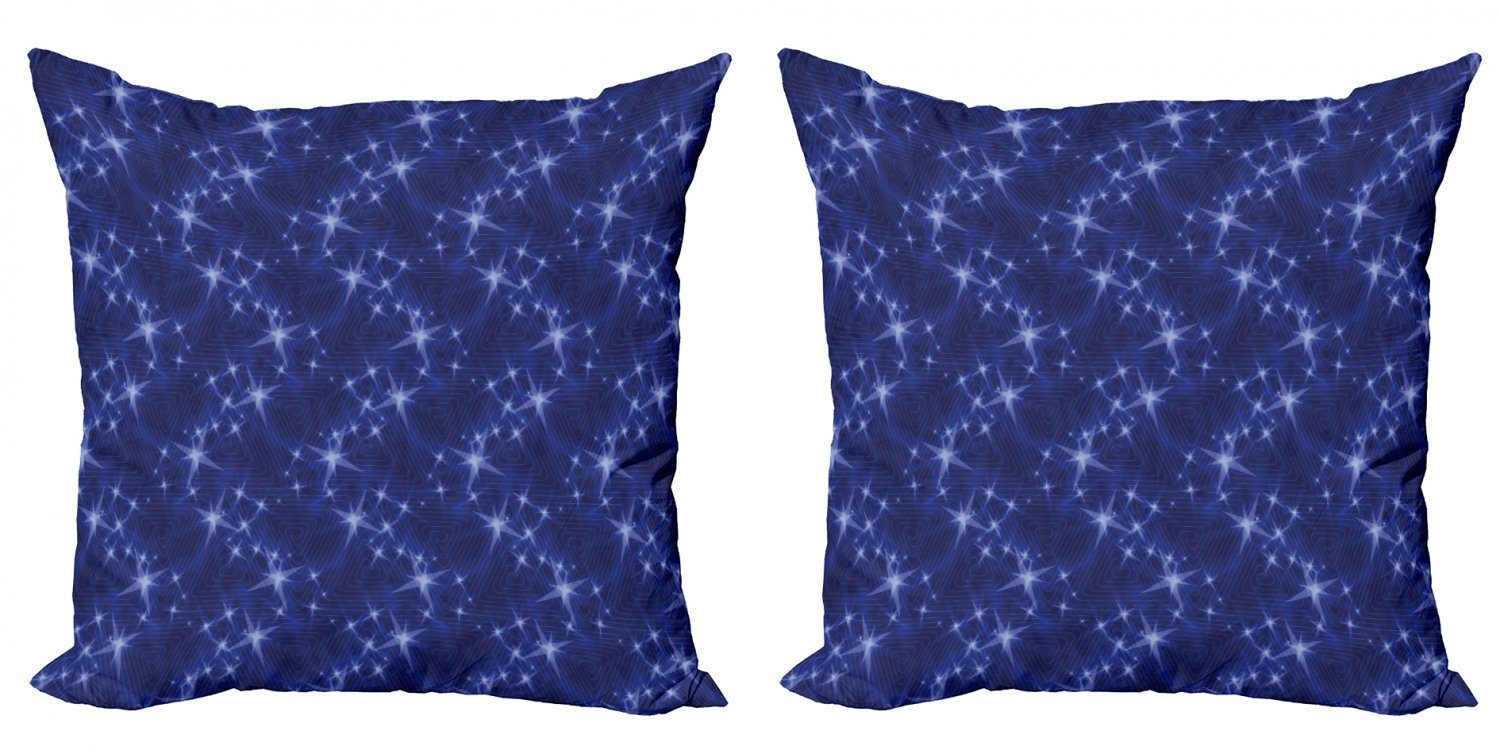 Kissenbezüge Modern Accent Doppelseitiger Stück), Triangles (2 Himmel Blauer Digitaldruck, Stripes Abakuhaus Sterne