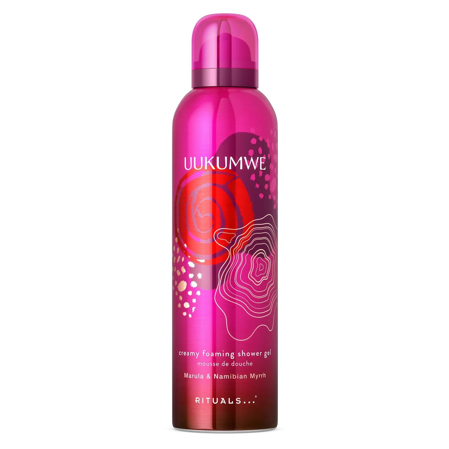 Rituals Duschgel Rituals Uukumwe Creamy Foaming Shower Gel – Duschgel mit Marula, 1-tlg., Cremiger Schaum Marula & Baobaböl Pentavitin Würziger Duft