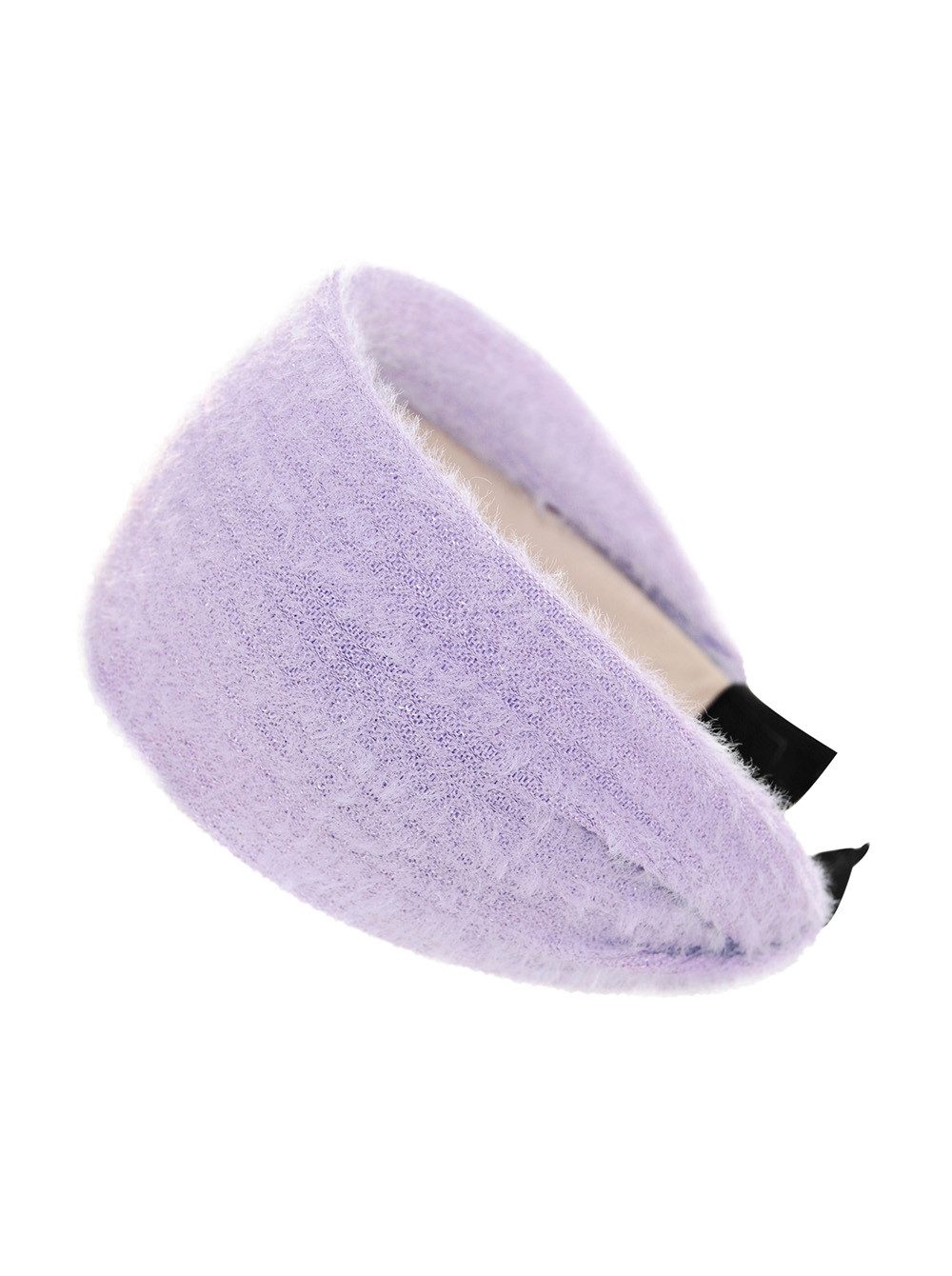 axy Haarreif Breiter Haarreif mit Plüschstoffe Wunderschön, Damen Breiter Haarreif (Plüschstoffe) Haarband Haarreifen