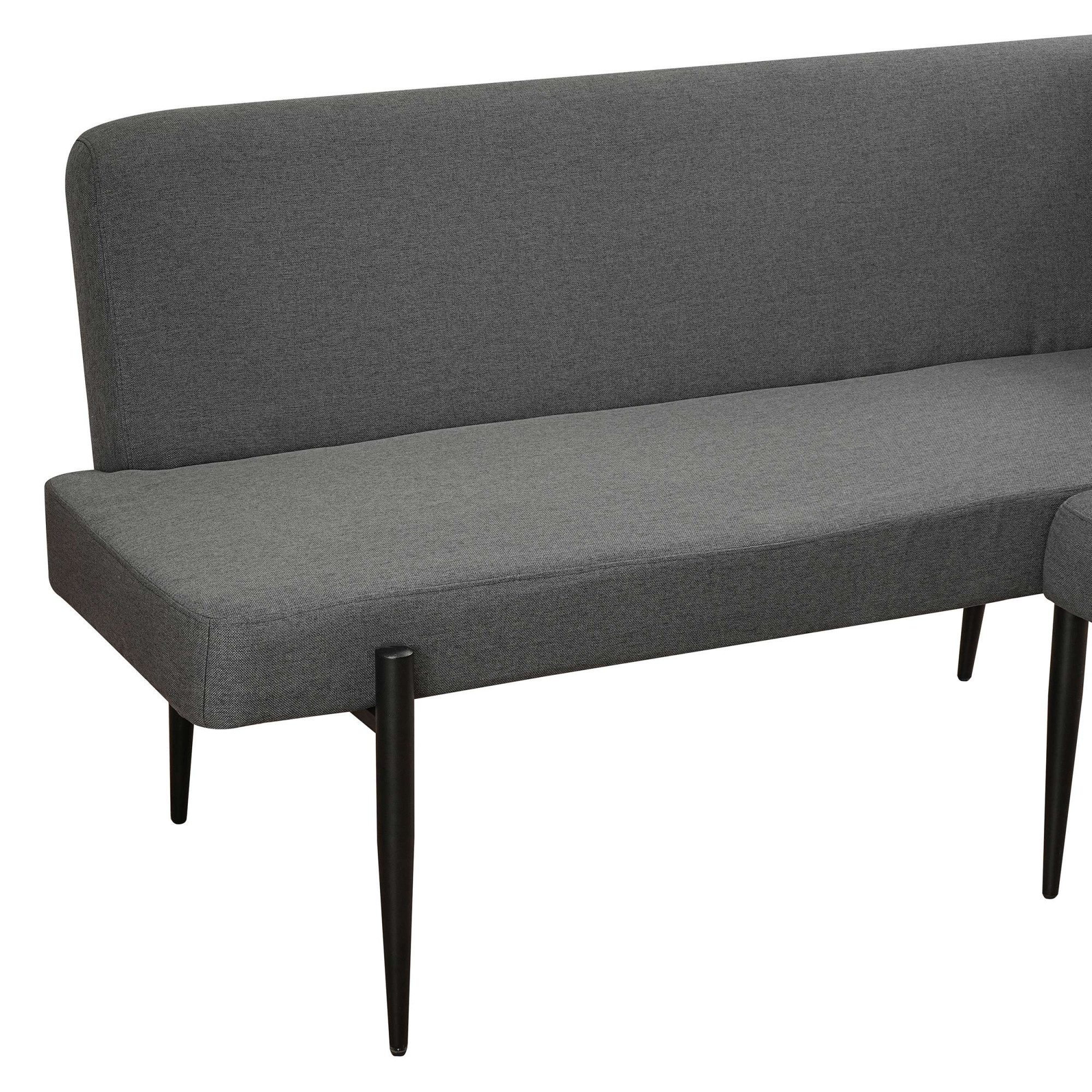 OTTO home Eckbank Frida, Federkern, pflegeleichtem Velours oder Webstoff Bezug, Breite 210 cm