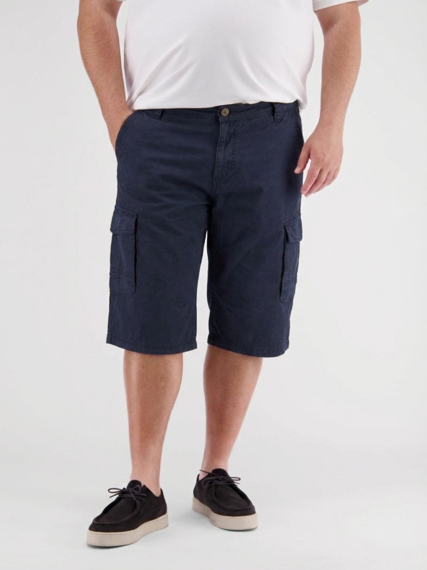 LERROS Cargobermudas Lang-Bermuda mit Cargotaschen, grosse Größen