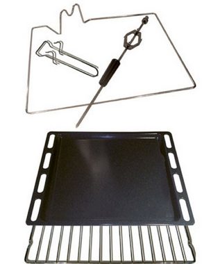 Kaiser Küchengeräte Gasherd-Set EG 6345 ElfEm+KCG 6335 Elfm/3, mit 1-fach-Teleskopauszug, Einbau Gasbackofen Selbstreinigung 67L +Gas-Kochfeld 60cm