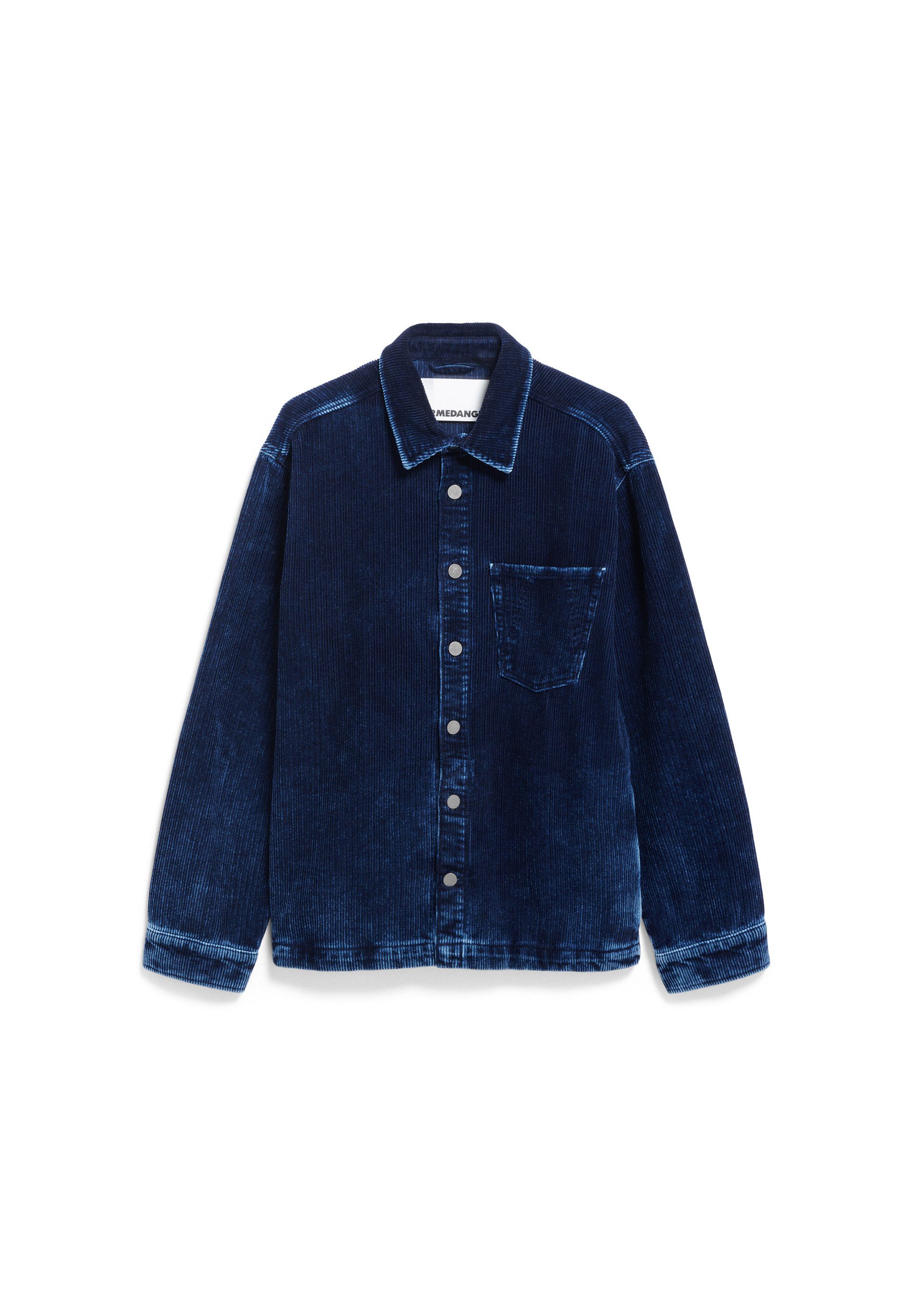 Hemdjacke YUNAAI INDIGO CORD Overshirt aus Bio-Baumwolle