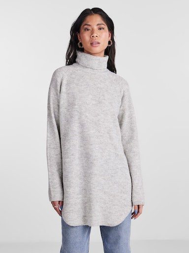 pieces Rollkragenpullover PCELLEN LS LONG KNIT günstig online kaufen