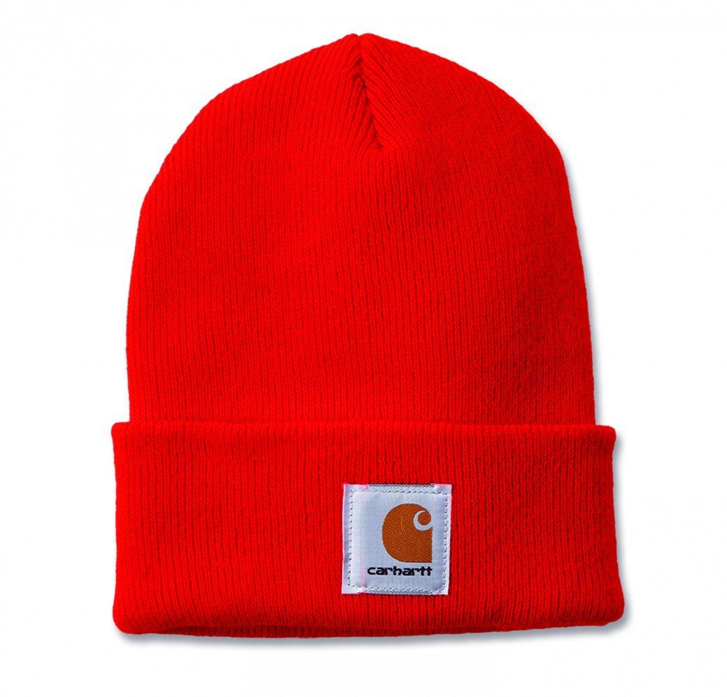 Carhartt Beanie Beanie Knit Carhartt orange bright Watch Cuffed