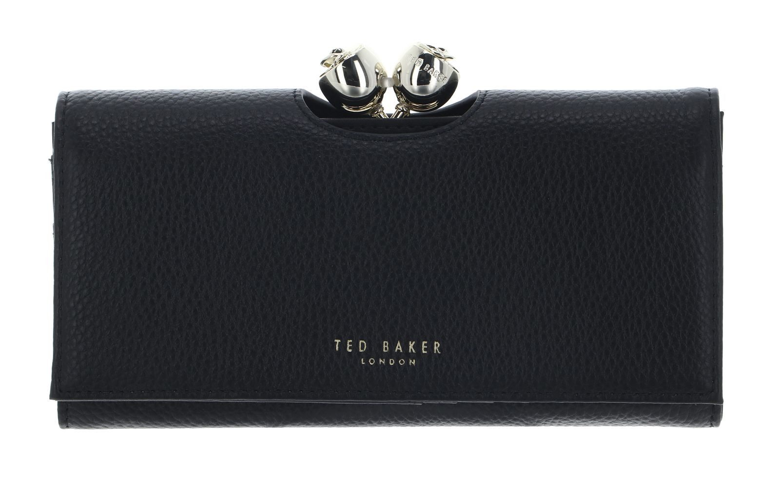 Ted Baker Geldbörse Rose Detail Leather Bobble Purse, aus echtem Rindsleder