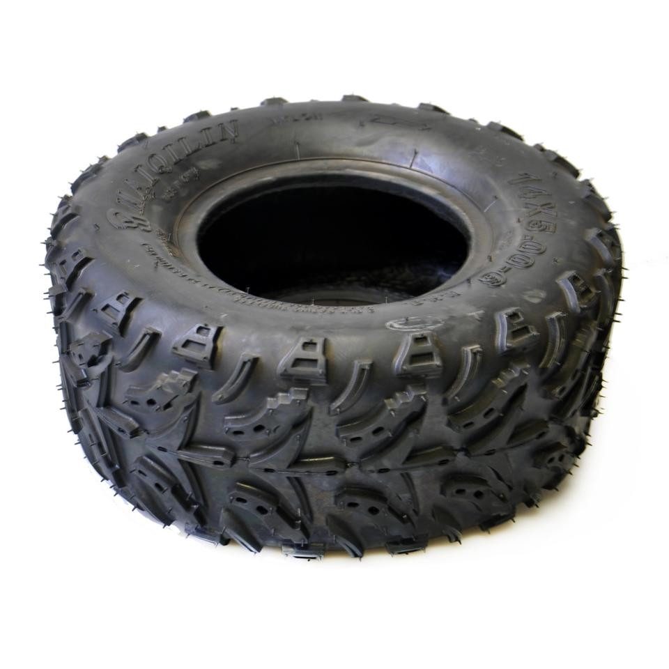 FunSport-Factory Kinderfahrzeug-Räder Kinderquadreifen Quadreifen 2er Set Reifen 14x5.0-6, Stollenprofil, hoher Grip, für Kinderquads, robust & langlebig