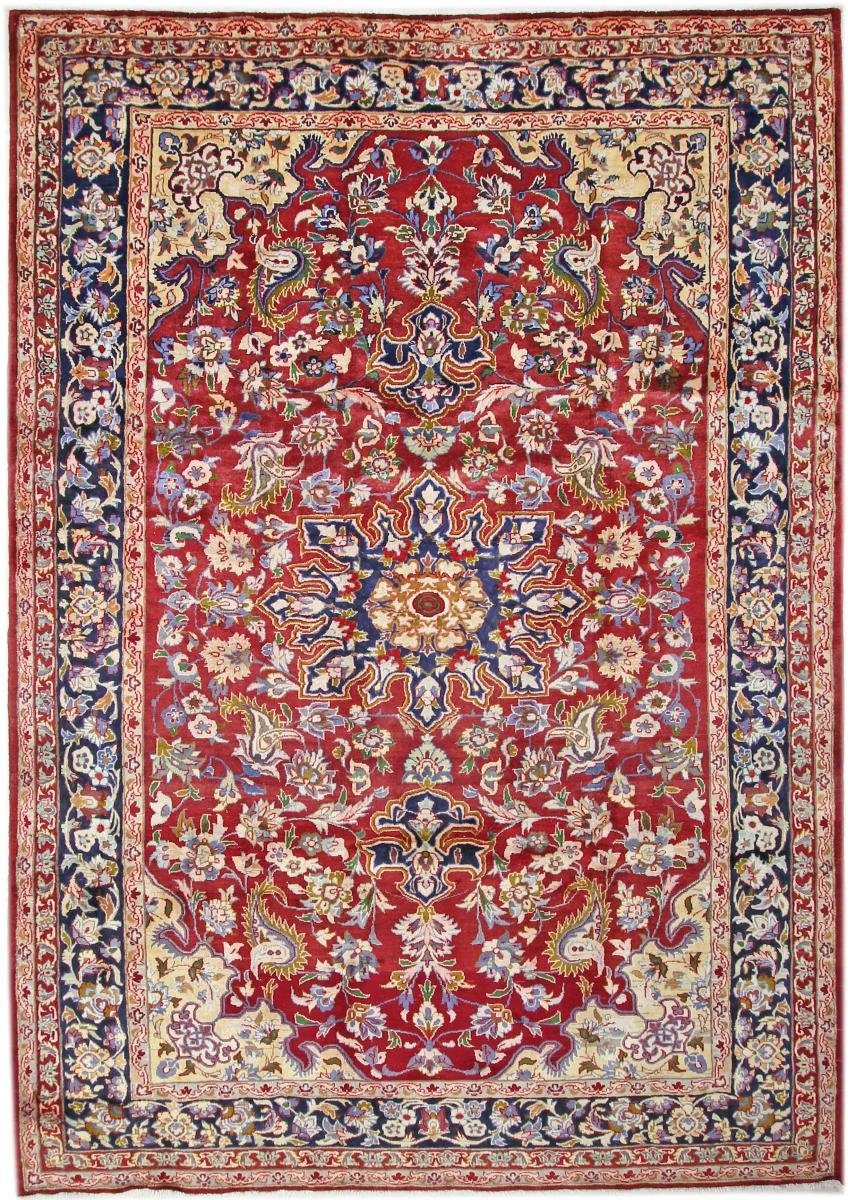 Orientteppich Mashhad Khorasan 239x349 Handgeknüpfter Orientteppich / Perserteppich, Nain Trading, rechteckig, Höhe: 12 mm