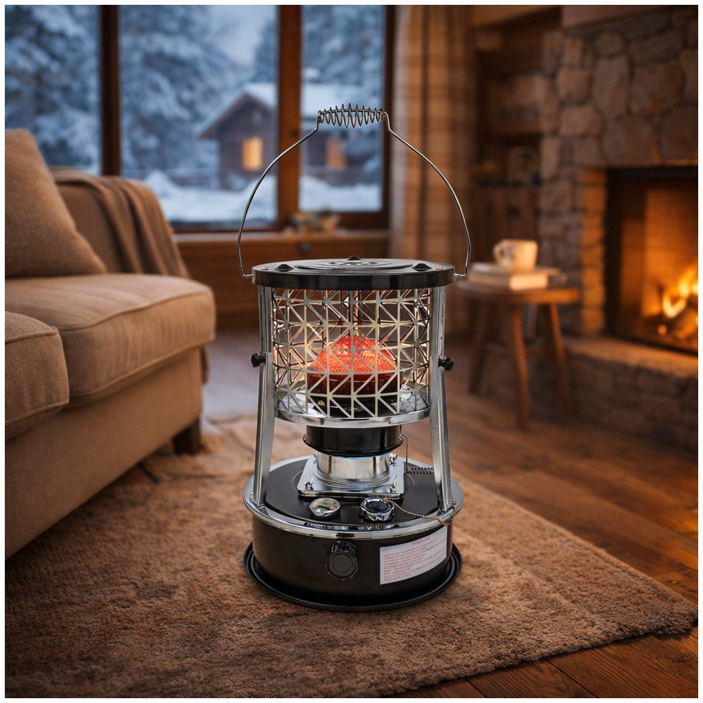 Rhein Beleuchtung Petroleumheizung Brennstoffbetriebener Raumheizkörper R95 günstig online kaufen