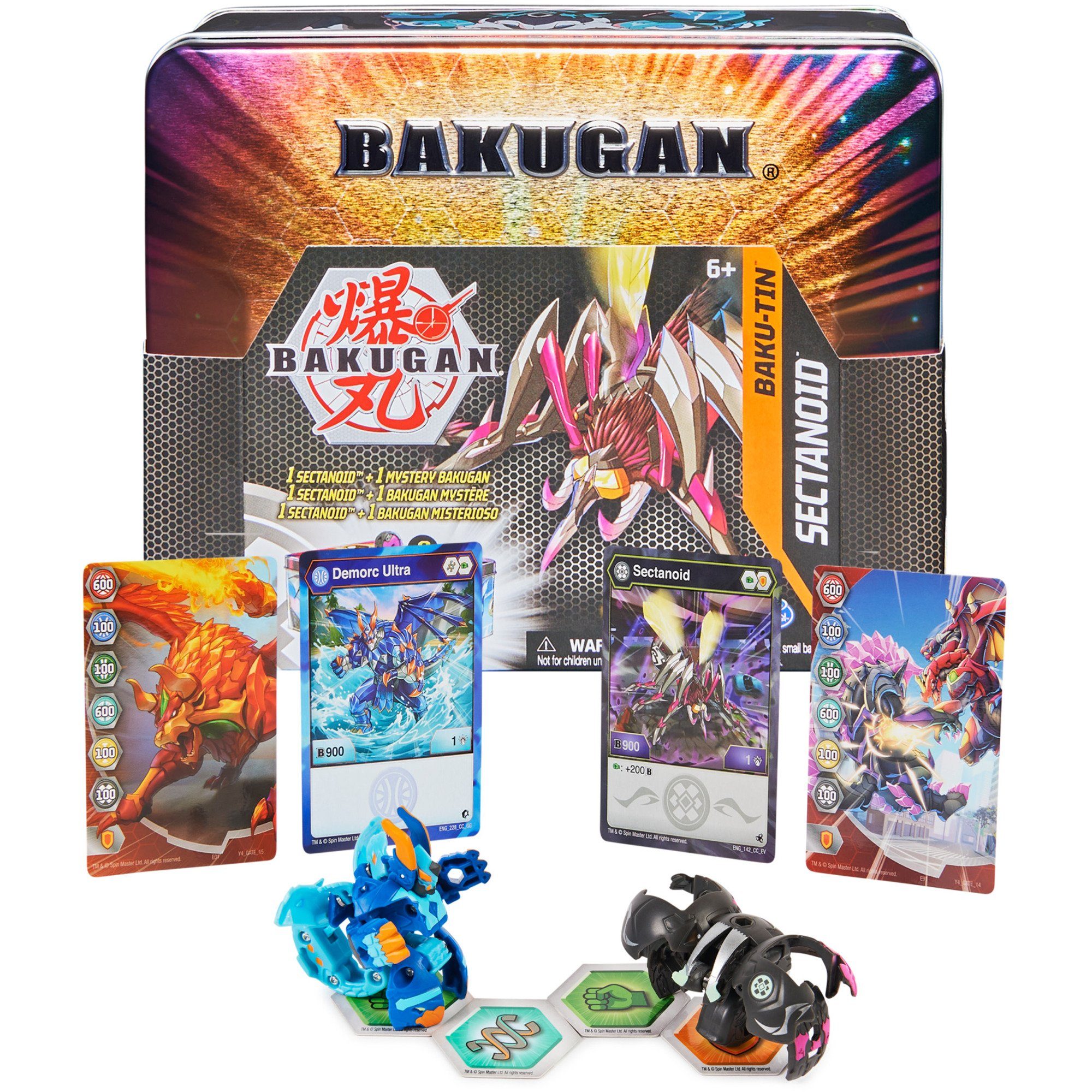 Spinmaster Lernspielzeug Spin Master Bakugan Baku-Tin