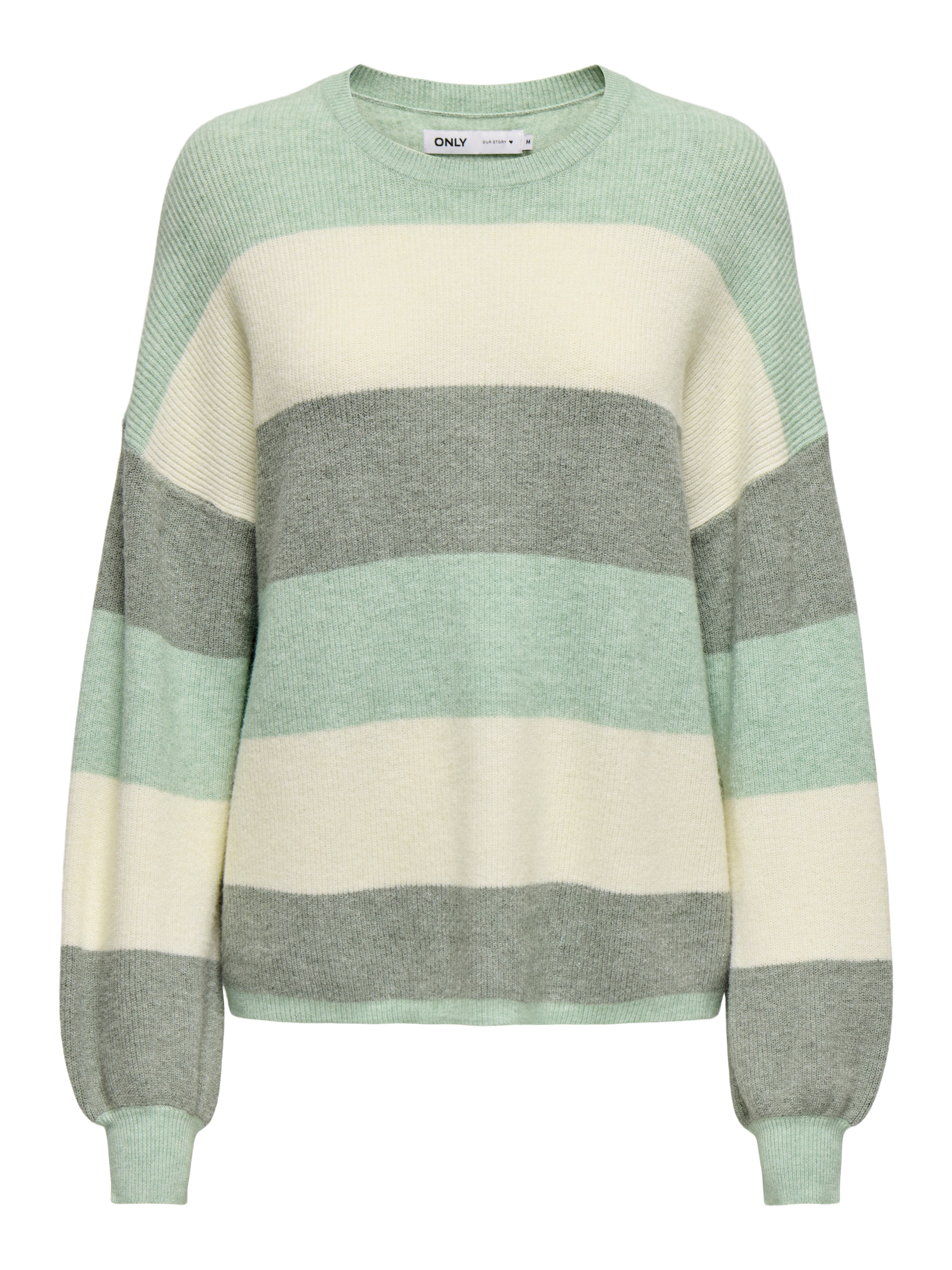 Silt Green Stripes:W. Whitecap Grey/ Sea Spray