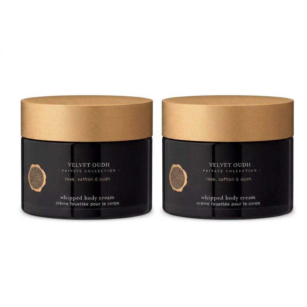 Rituals Körpercreme Rituals Velvet Oudh Body Cream 2er Set, Vorteilspack mit zwei Körpercremes für intensive Pflege