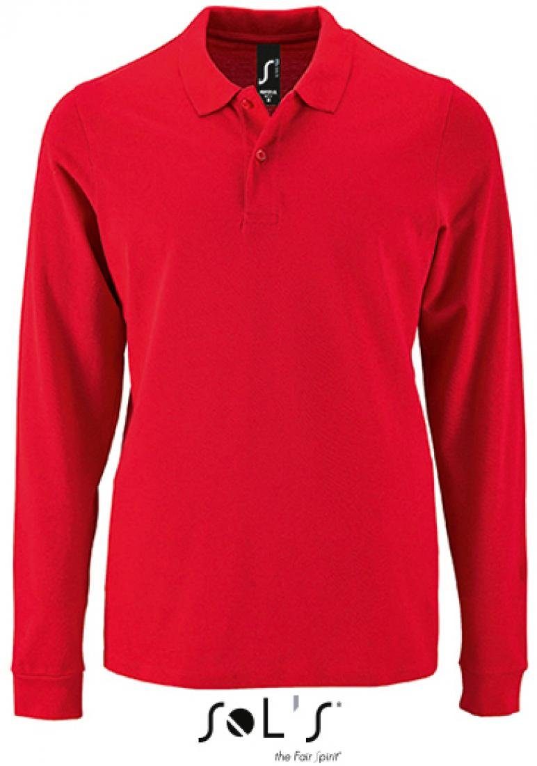 SOLS Langarm-Poloshirt Herren Long-Sleeve Piqué Polo Shirt Perfect günstig online kaufen