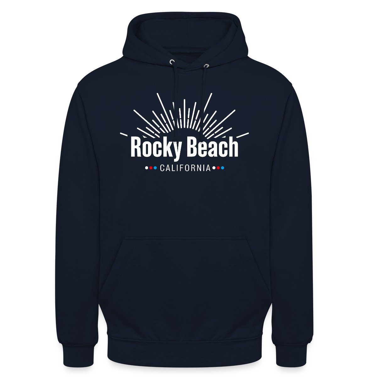 Hoodie Die drei Fragezeichen Rocky Beach Kalifornien California Unisex Hoodie