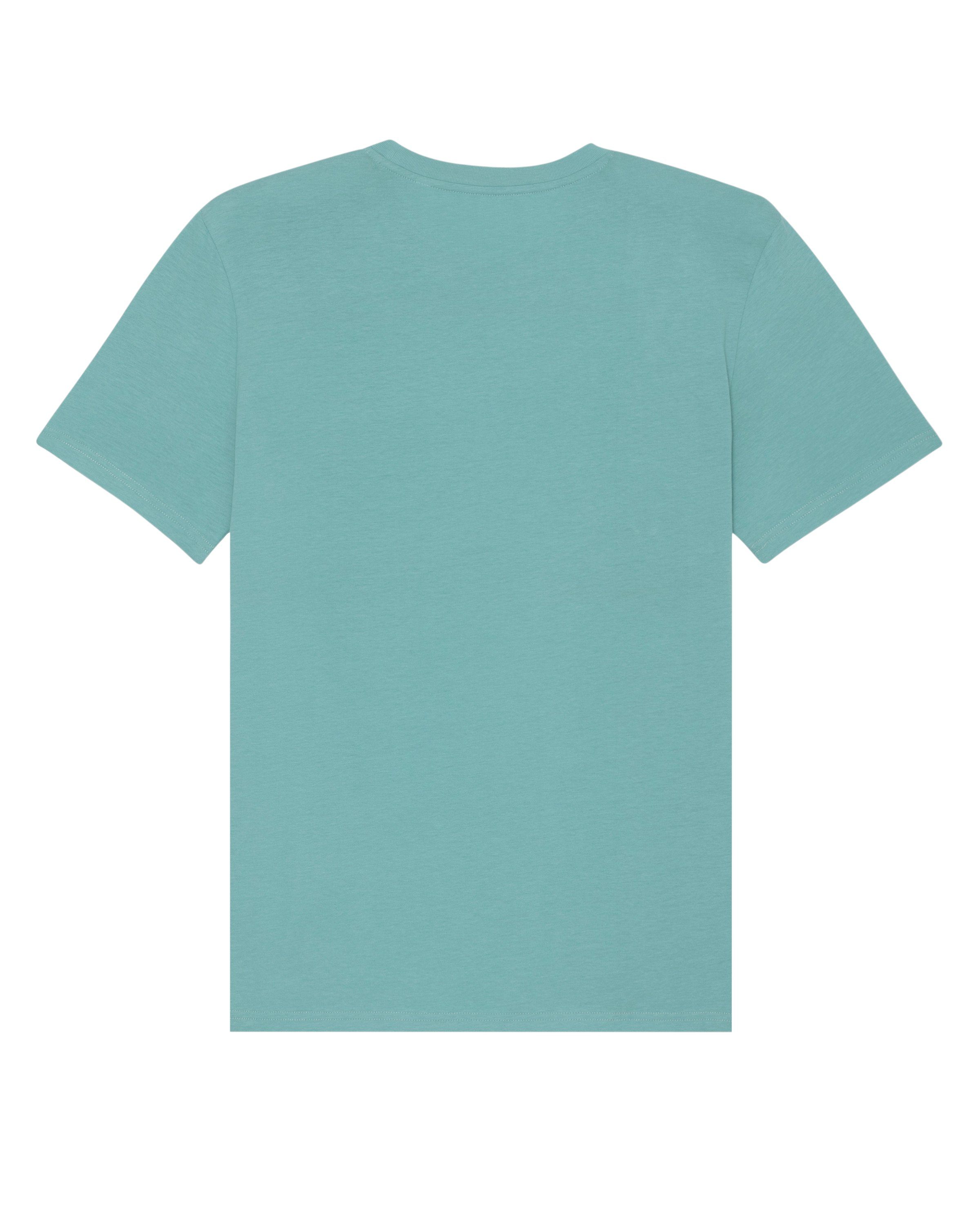 party The Print-Shirt Teal 80s Monstera Apparel (1-tlg) wat?