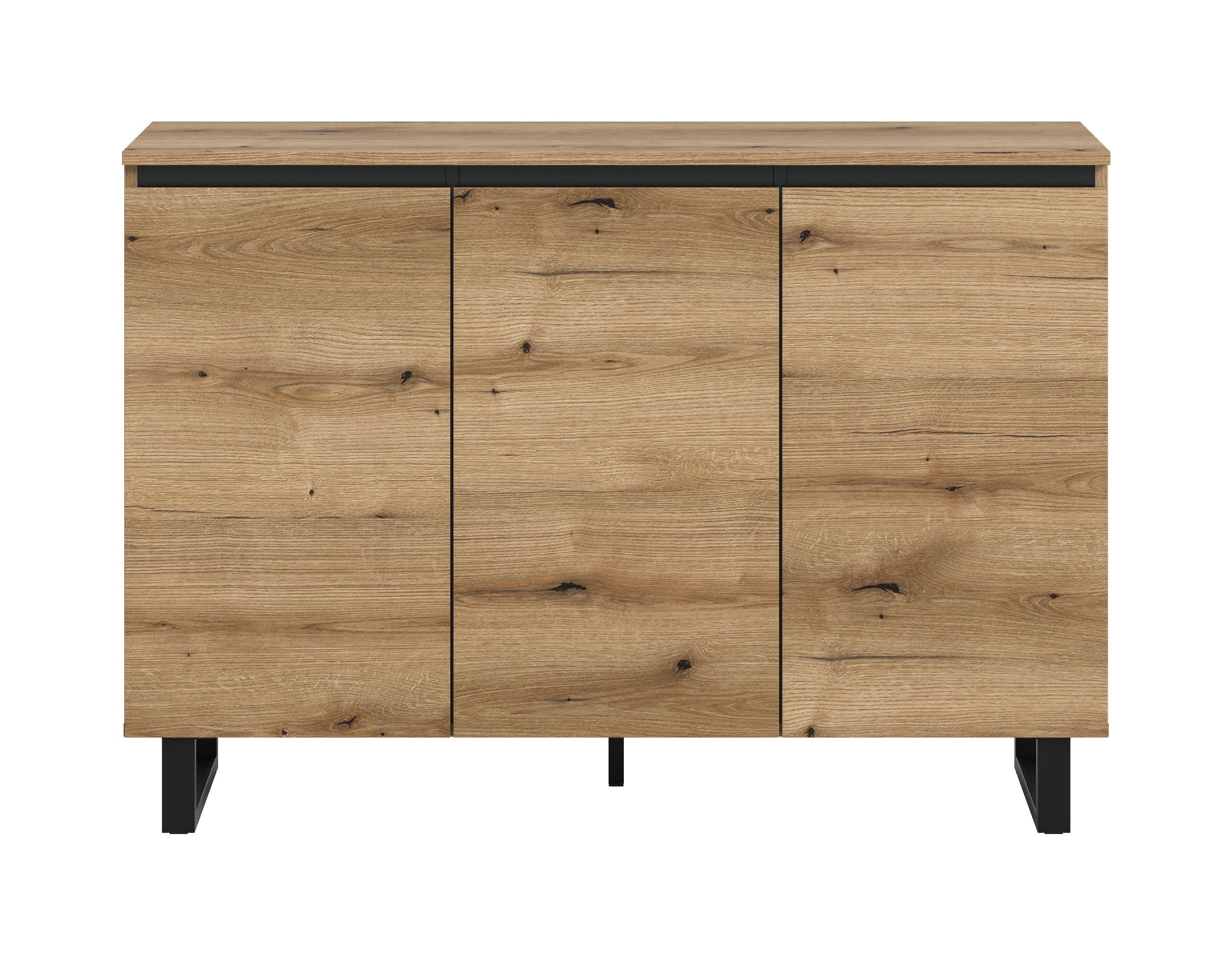 xonox.home Sideboard, Evoke Oak Nachbildung Melamin günstig online kaufen